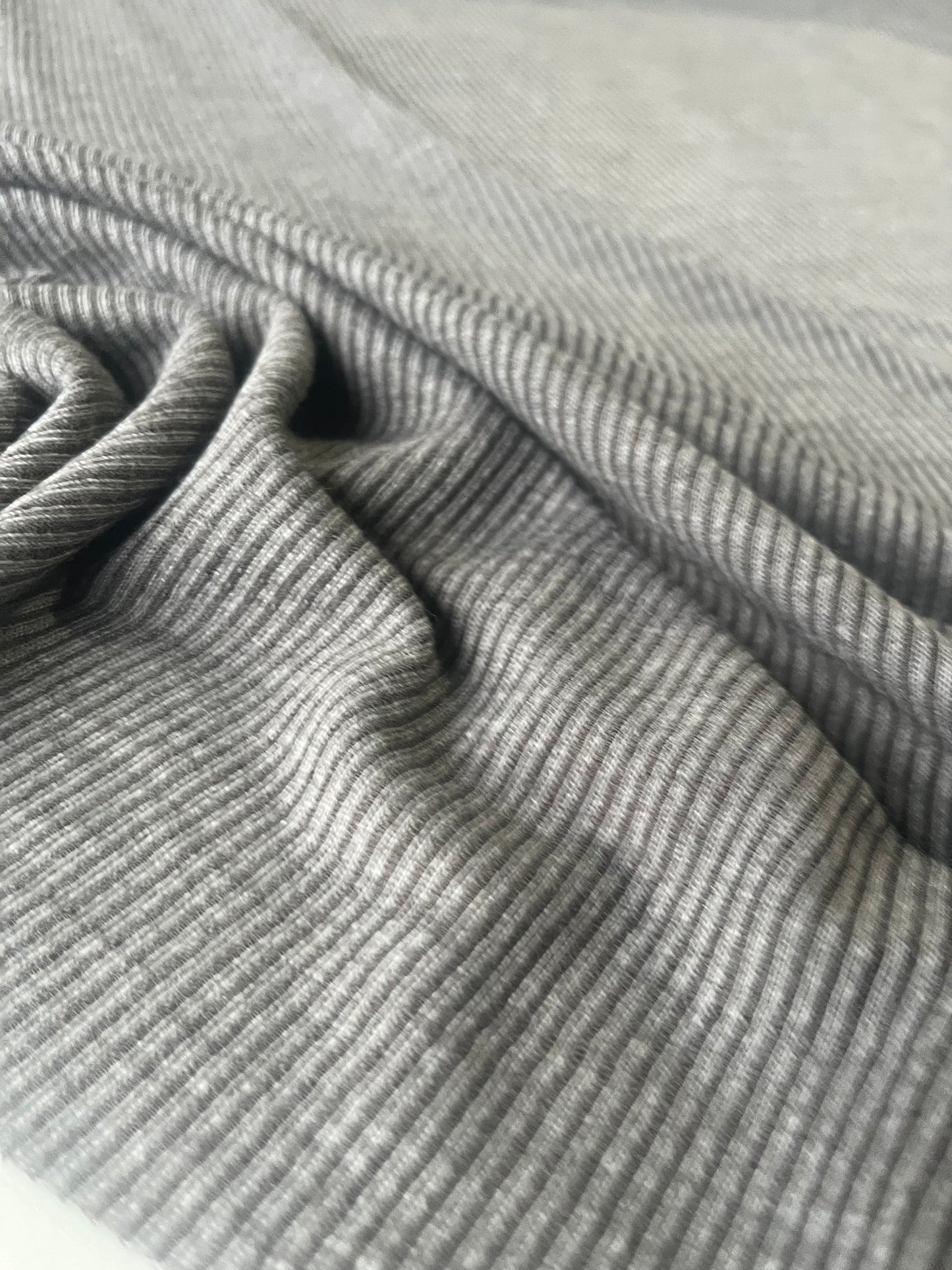 POLO 002 tricot rib mélange grey