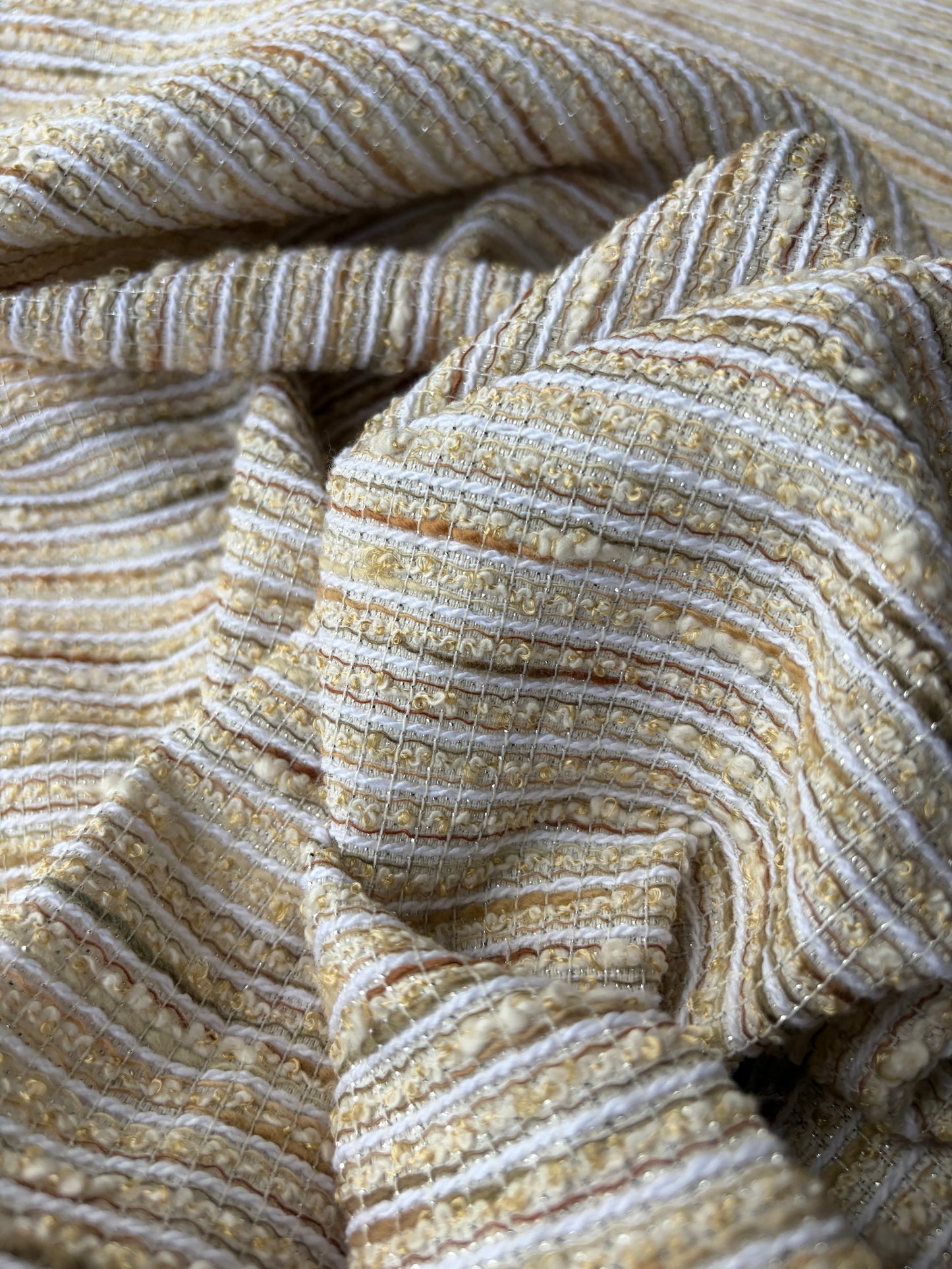 JEAN 014 colourwoven jacquard tweed stripes