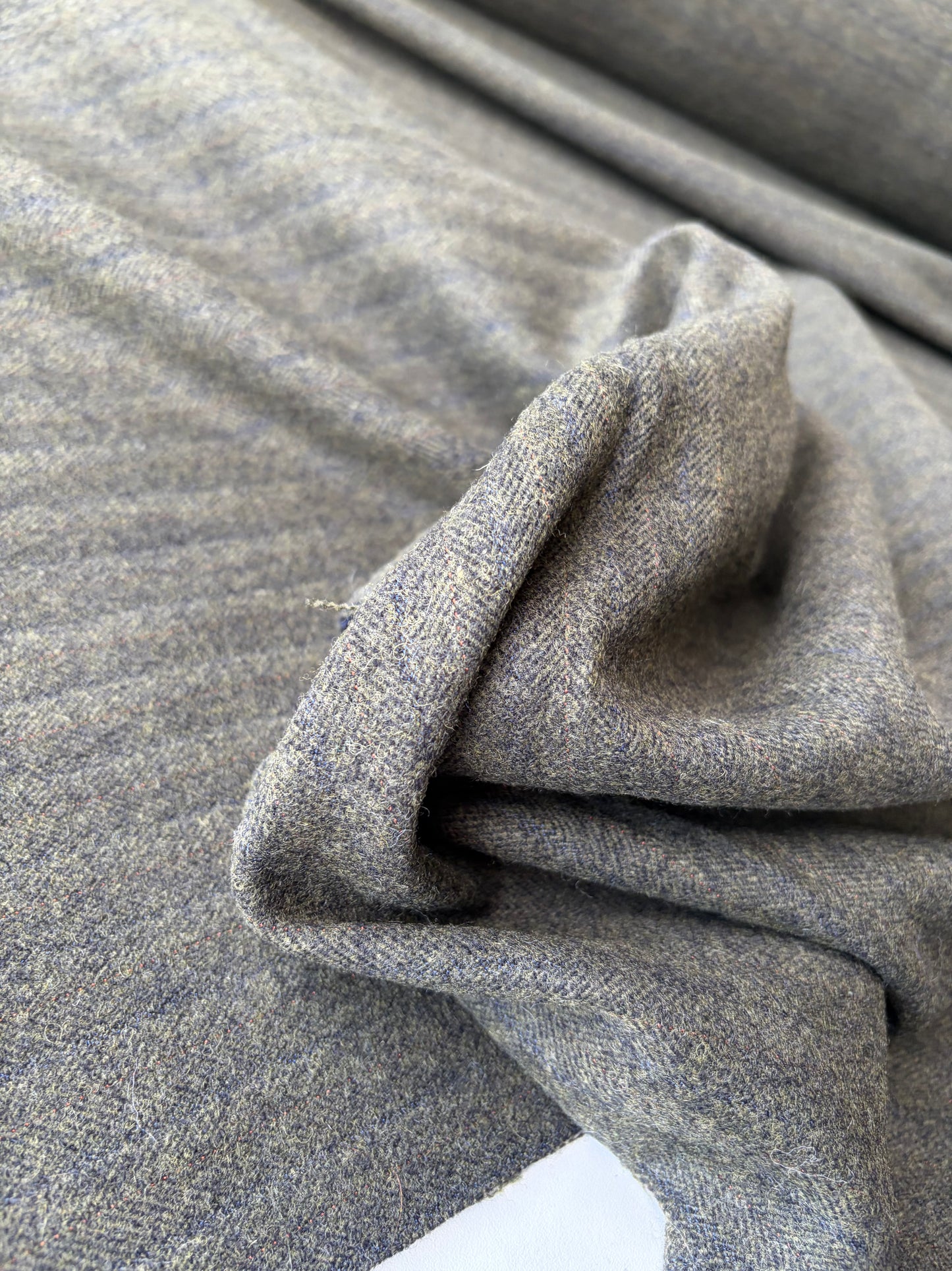 GAIL 029 striped carded wool stretch