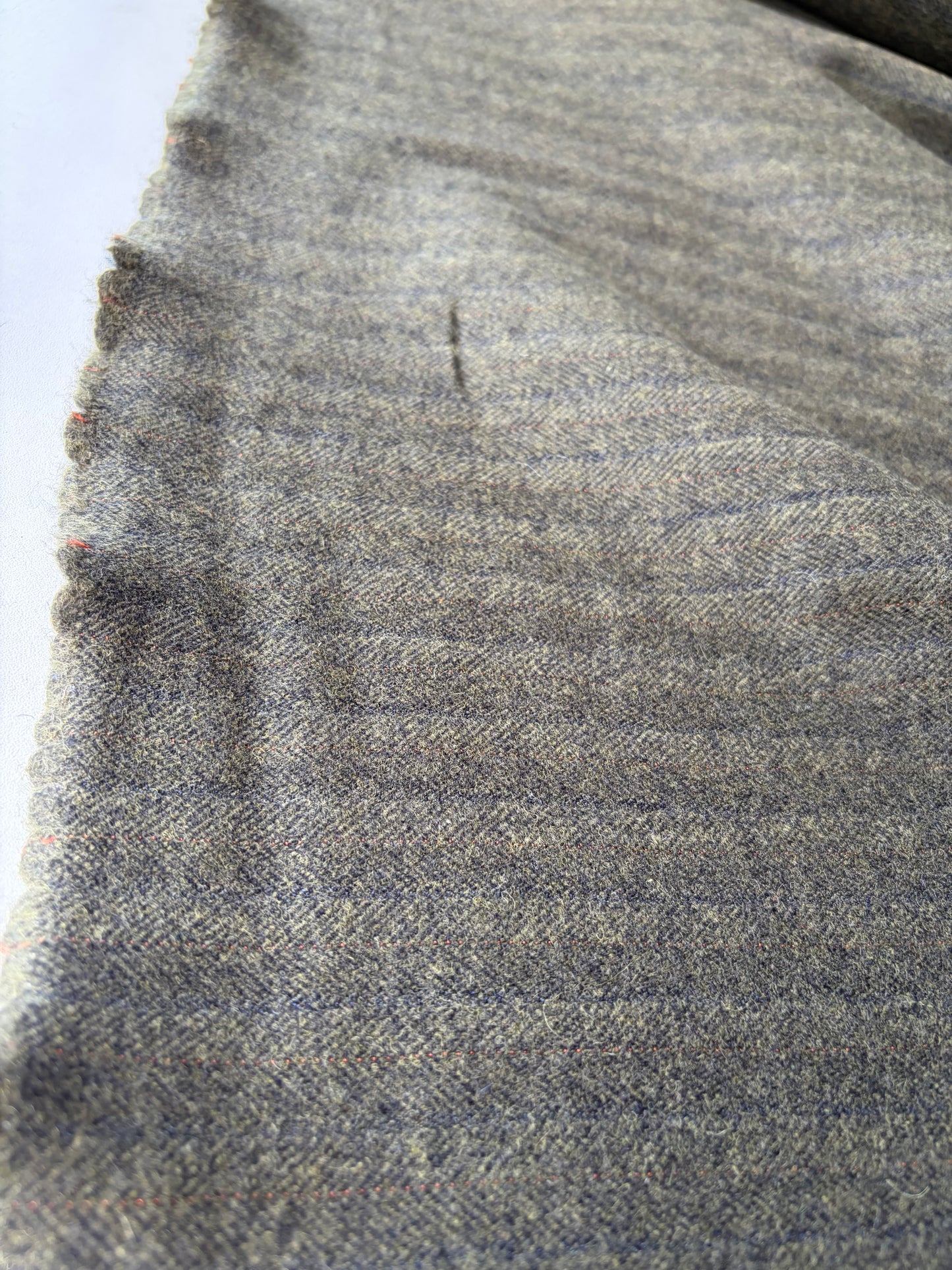 GAIL 029 striped carded wool stretch