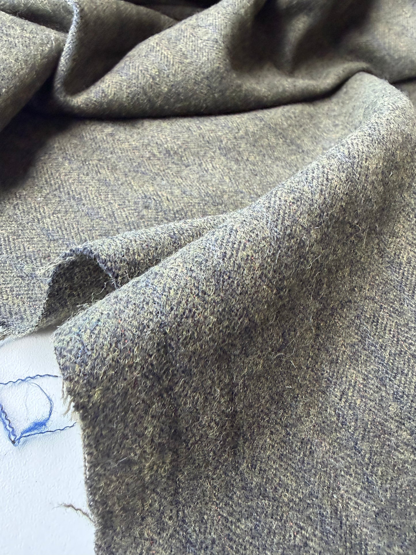 GAIL 029 striped carded wool stretch