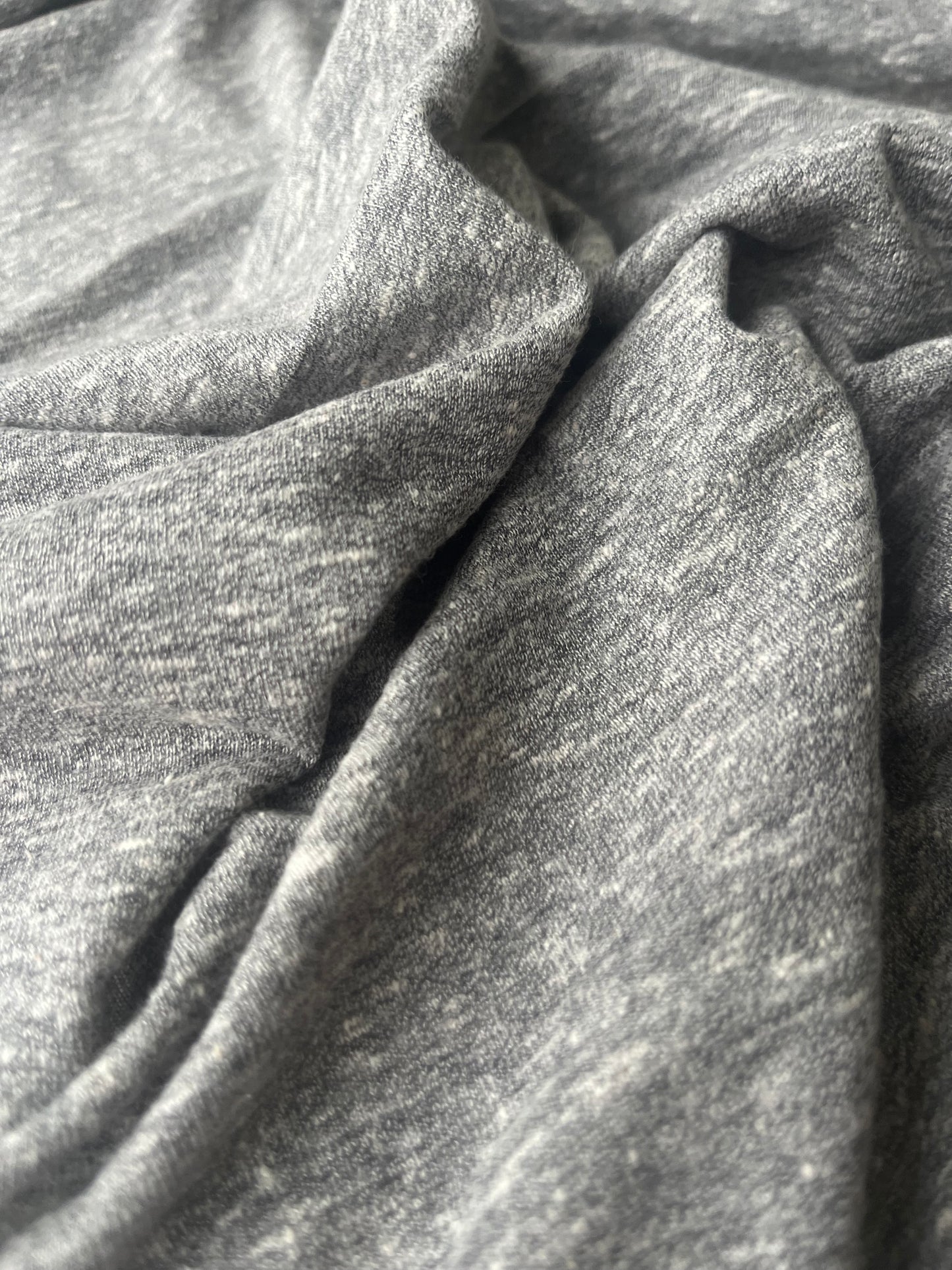 POLO 003 jersey slub mouliné grey
