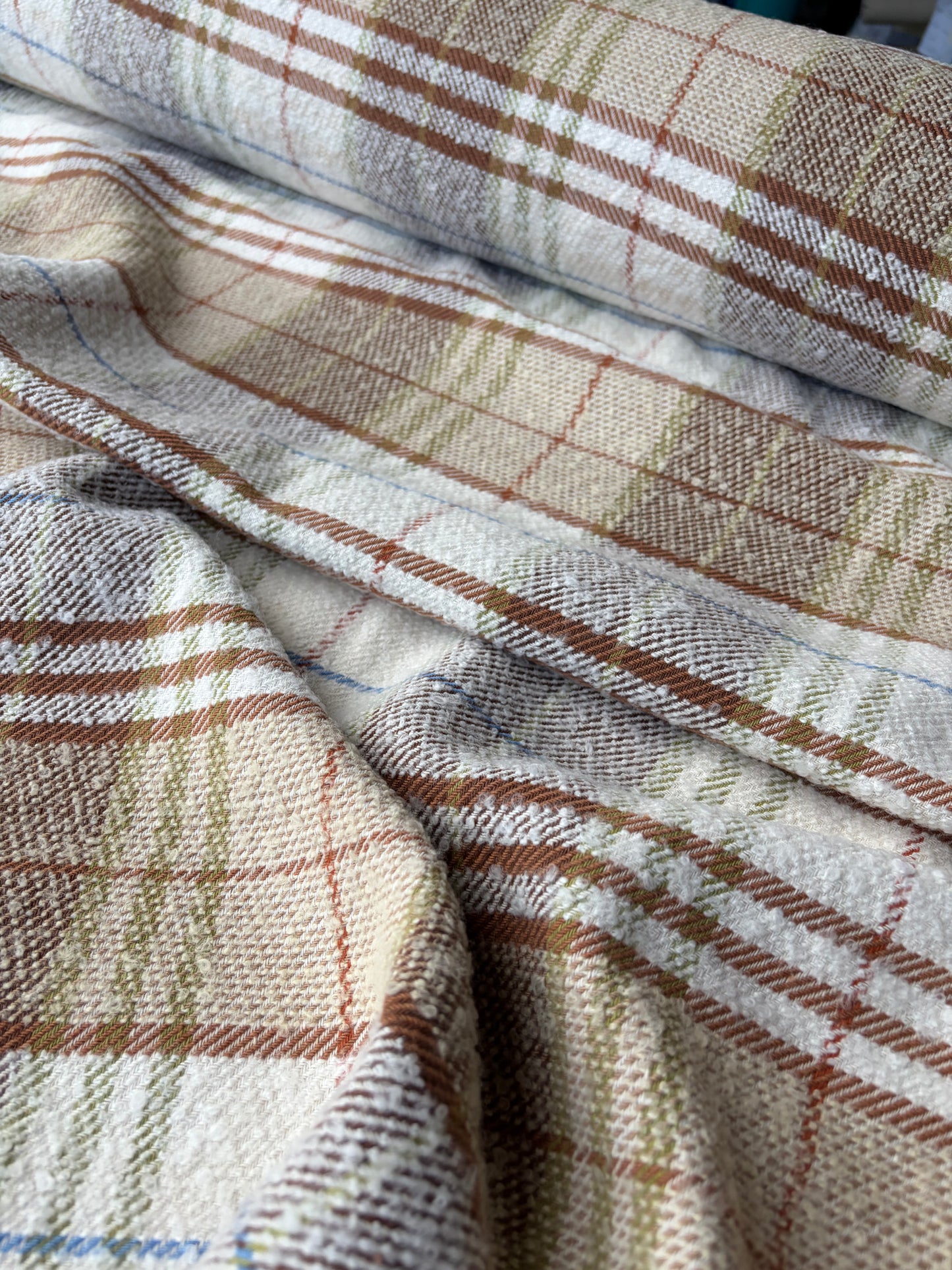 JEAN 015 heavy cotton check vintage look
