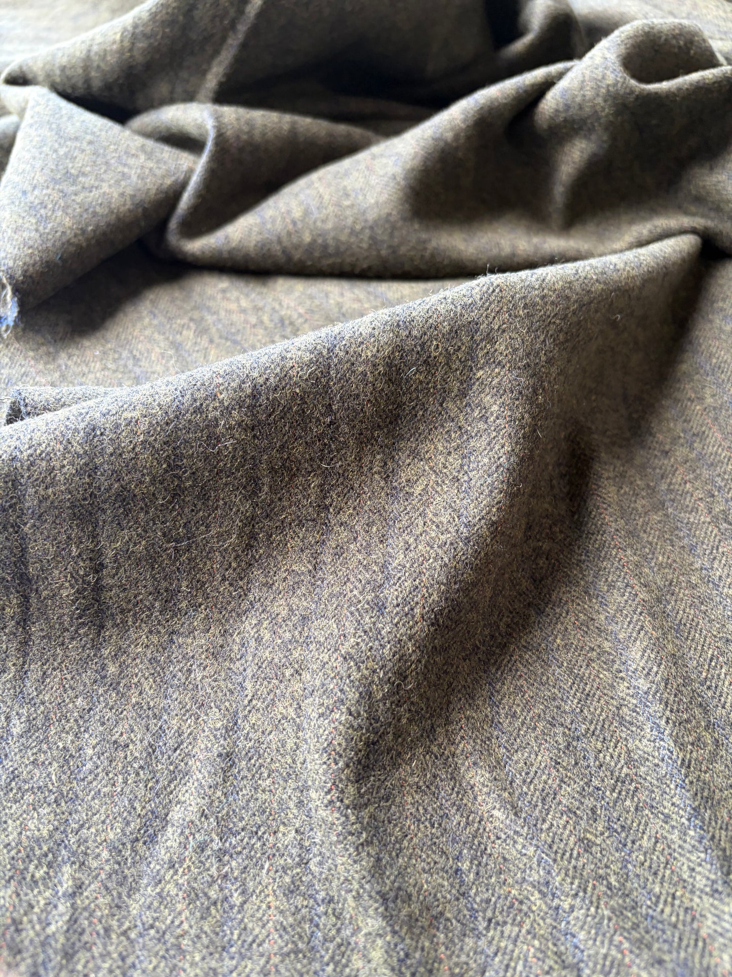 GAIL 029 striped carded wool stretch