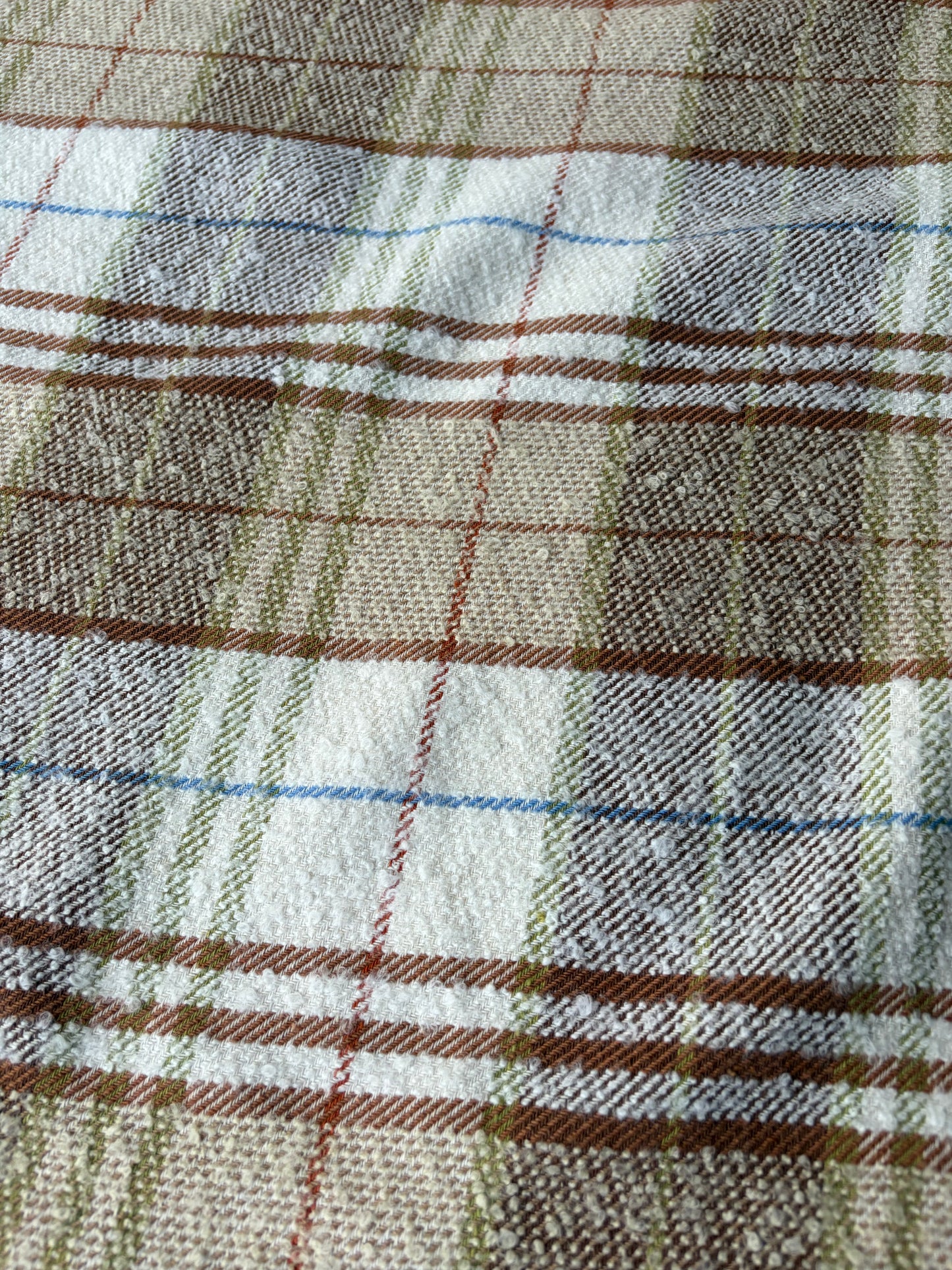 JEAN 015 heavy cotton check vintage look