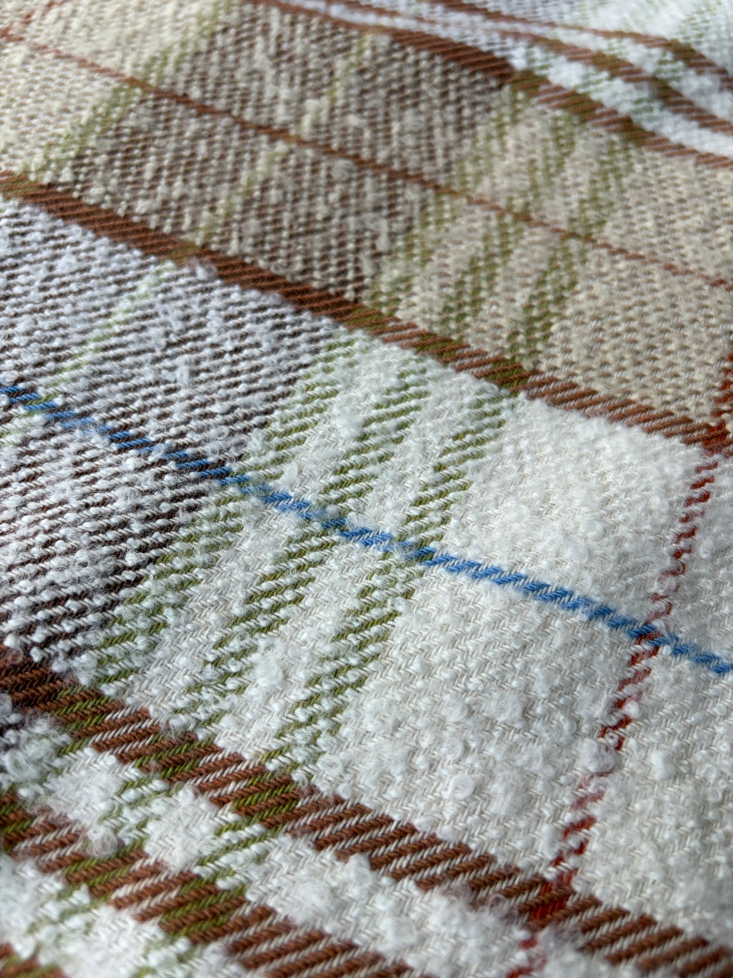JEAN 015 heavy cotton check vintage look