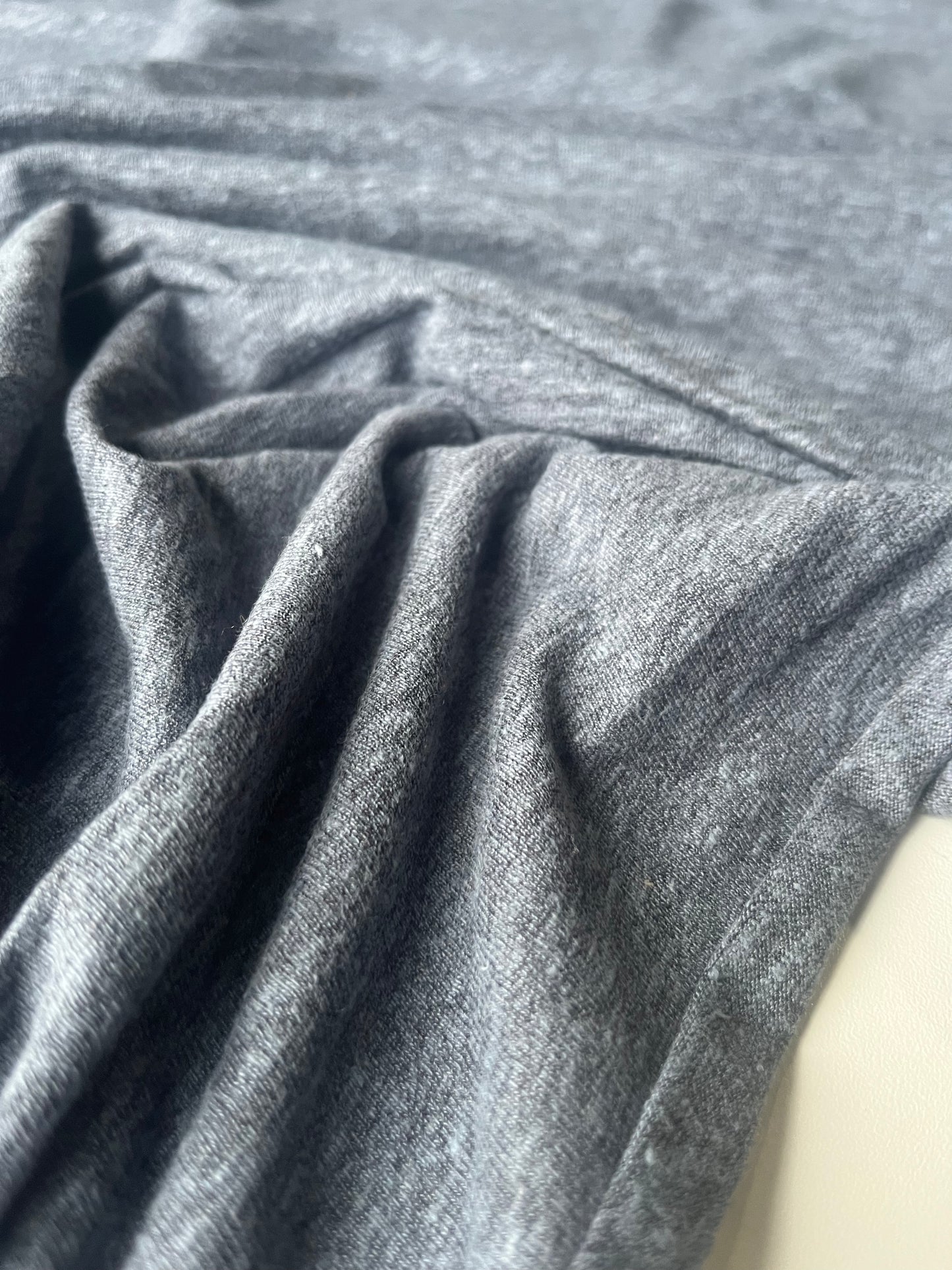 POLO 006 jersey slub mouliné washed indigo