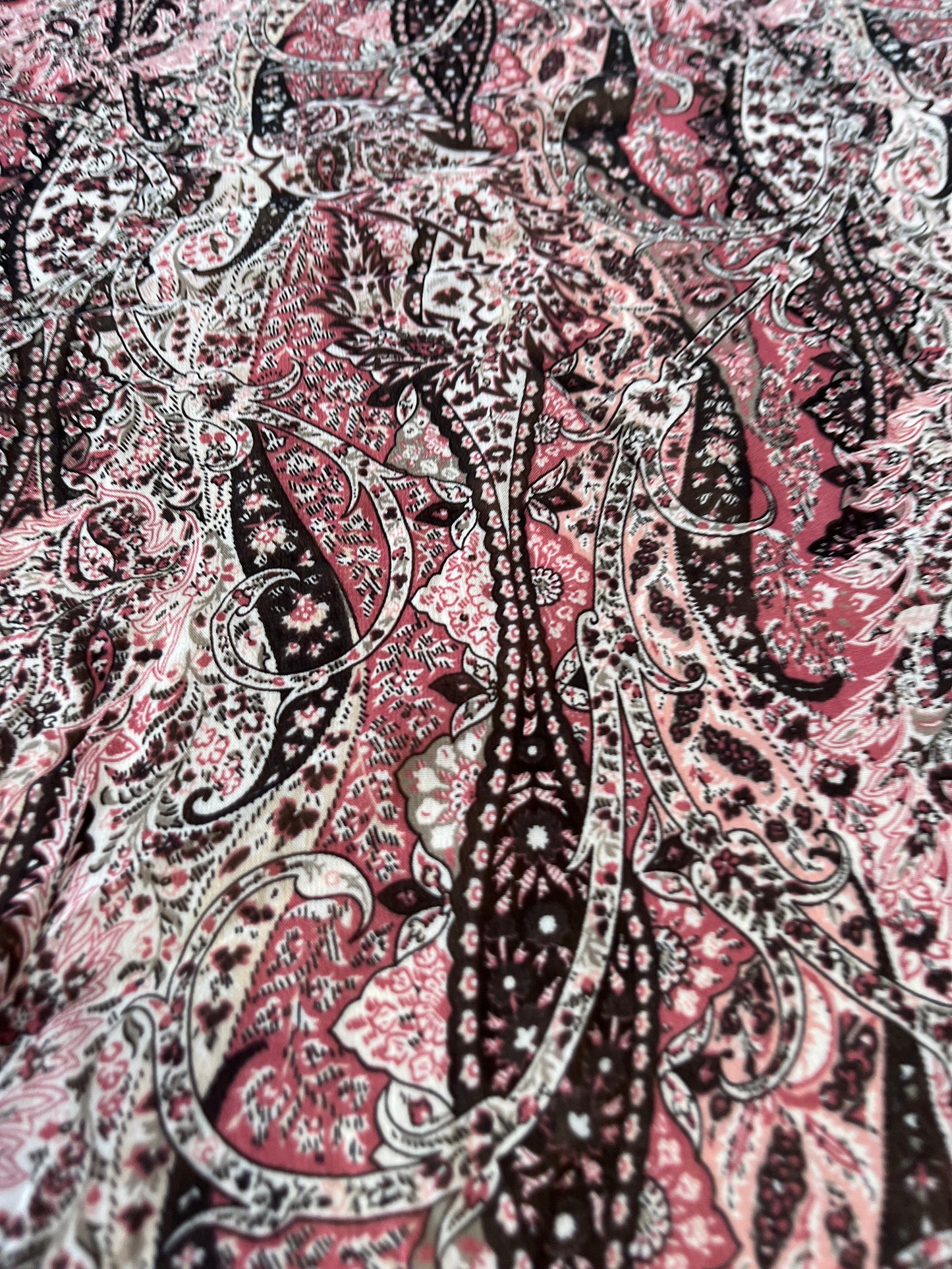 C01 D7 voile with old pink cashemere print