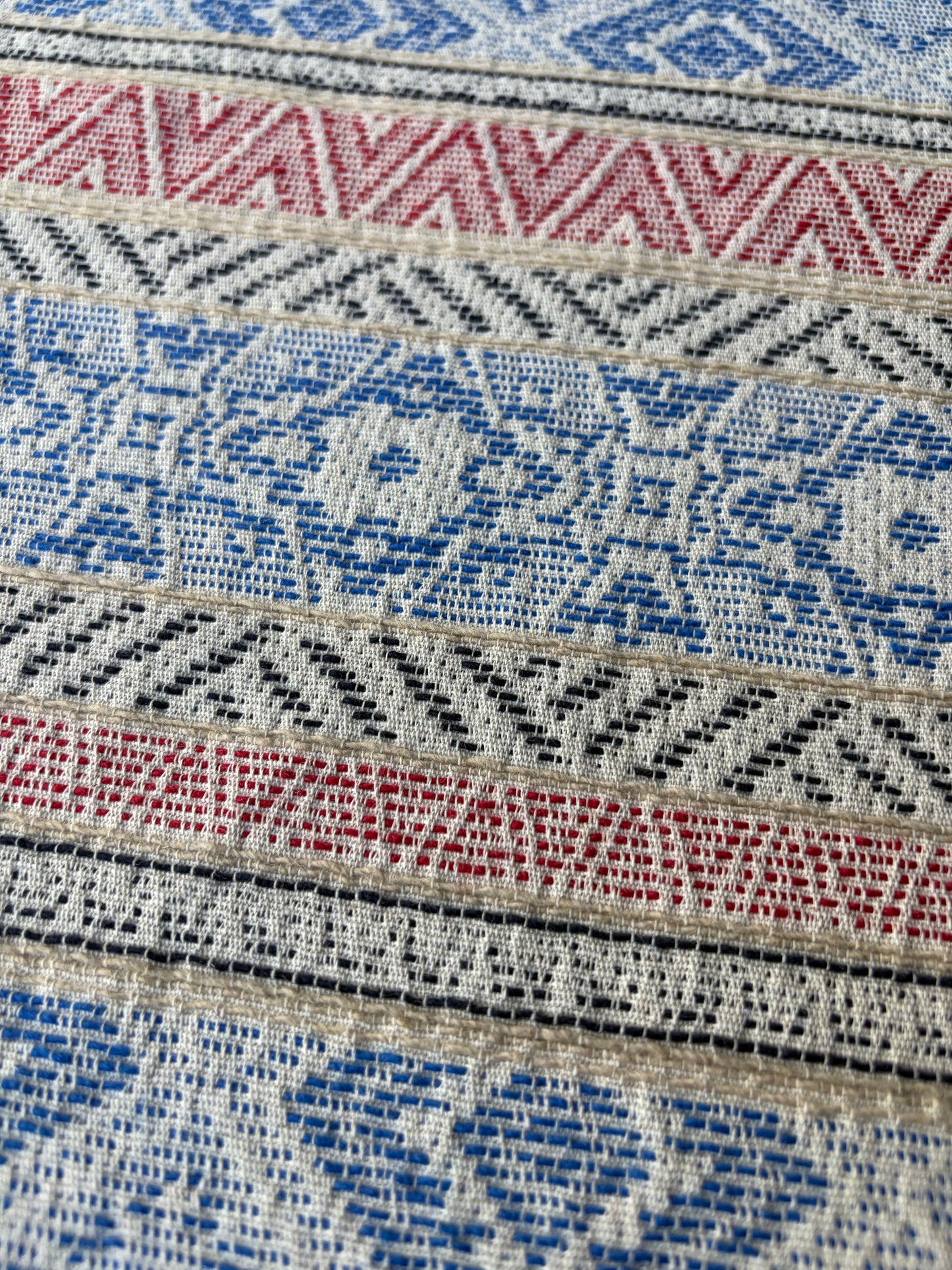 JEAN 020 heavy cotton jacquard ethnical design