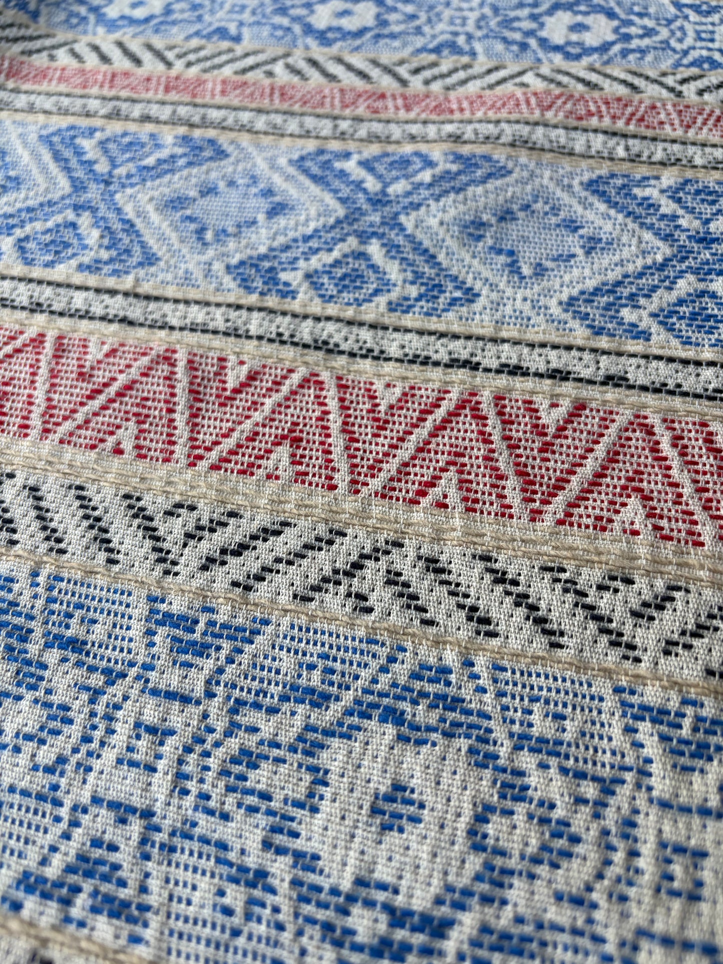 JEAN 020 heavy cotton jacquard ethnical design