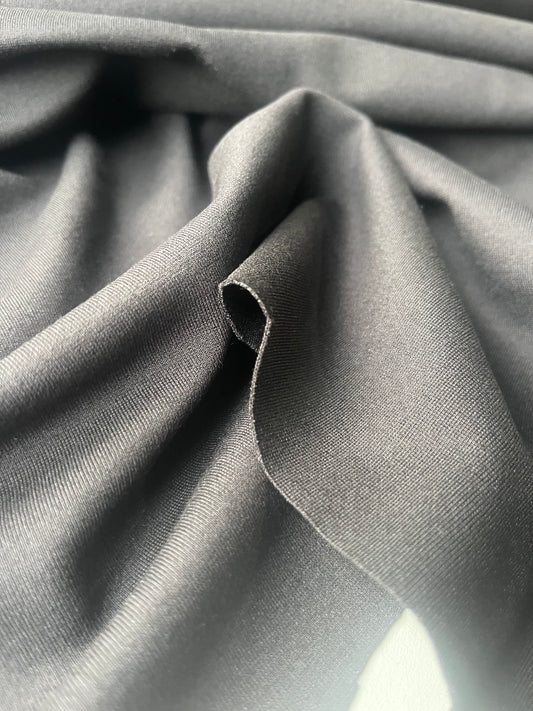 POLO 011  Punto di Roma viscose black