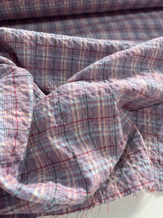 JULIA 019 washed colourwoven cotton check