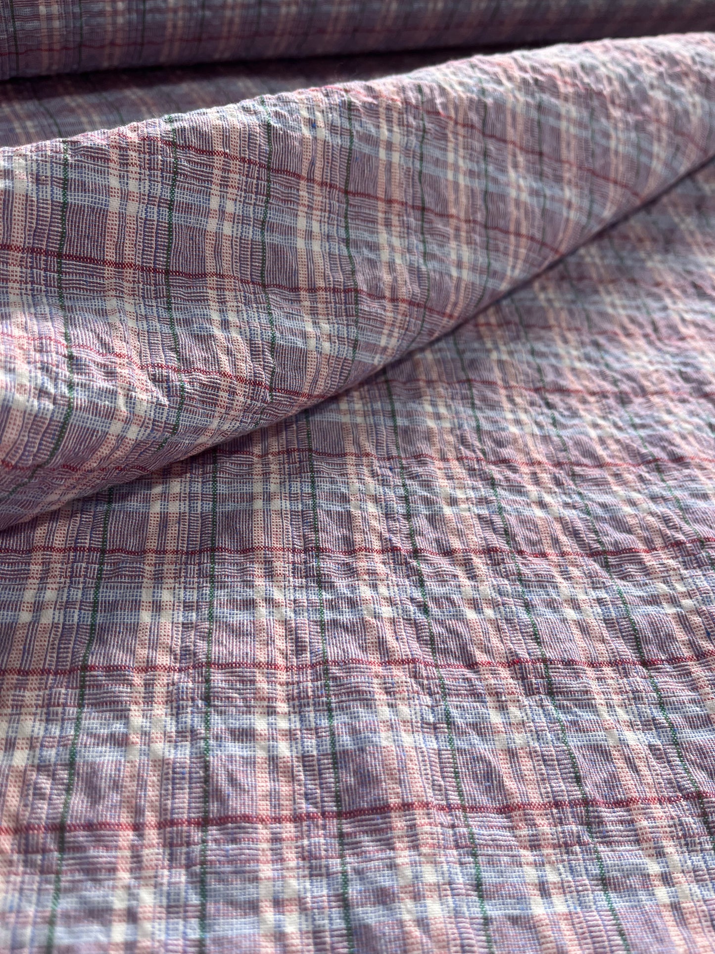 JULIA 019 washed colourwoven cotton check