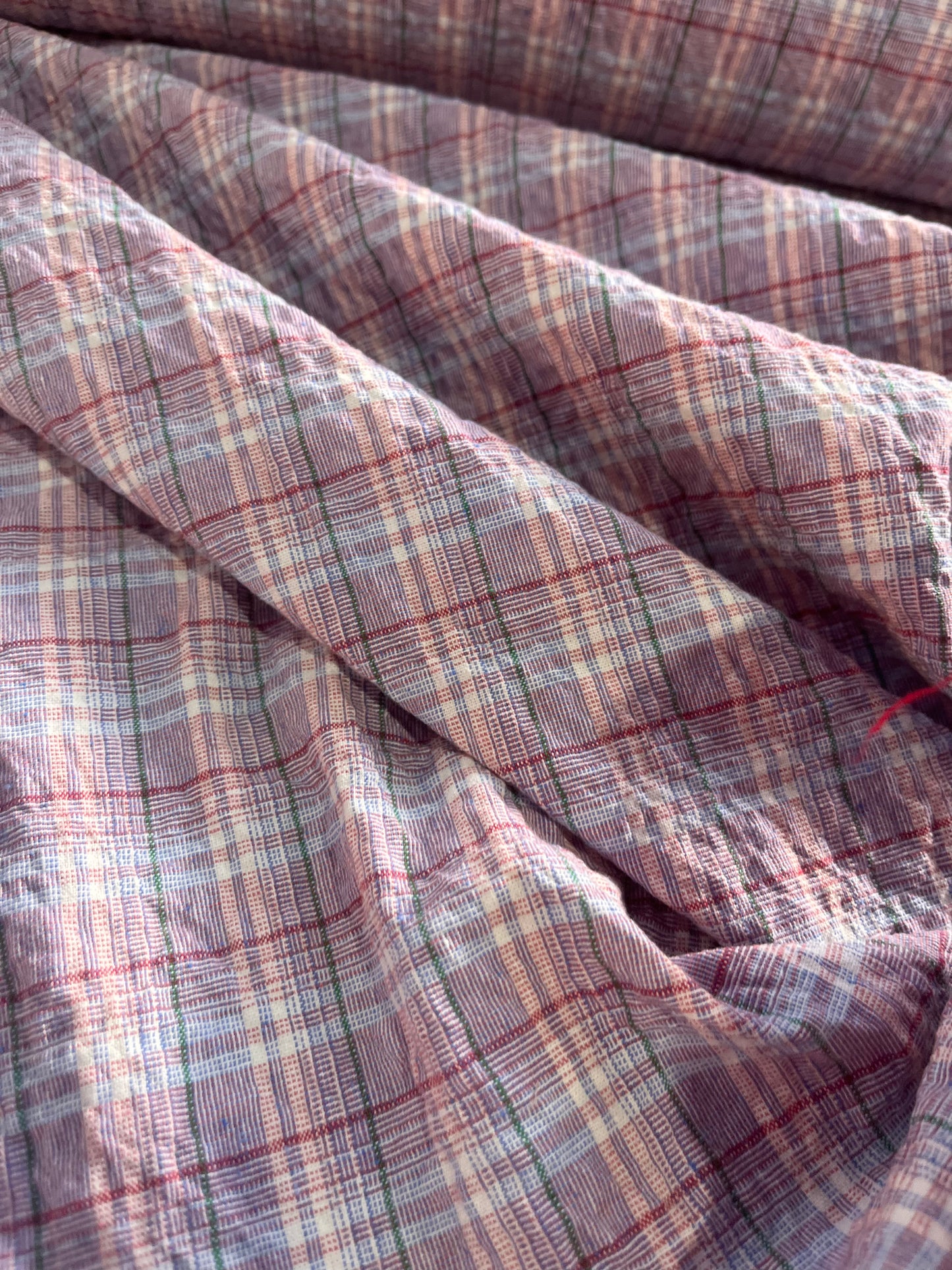 JULIA 019 washed colourwoven cotton check