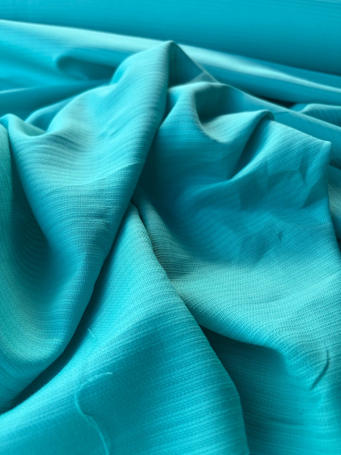 JEAN 026 viscose/silk stripes turquoise