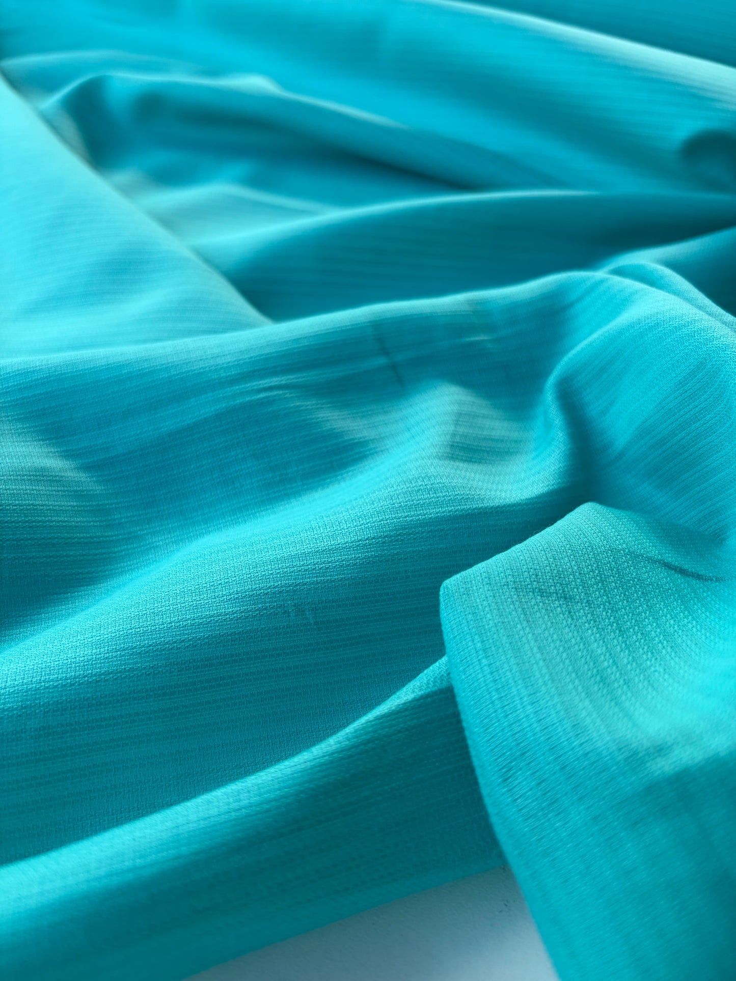 JEAN 026 viscose/silk stripes turquoise