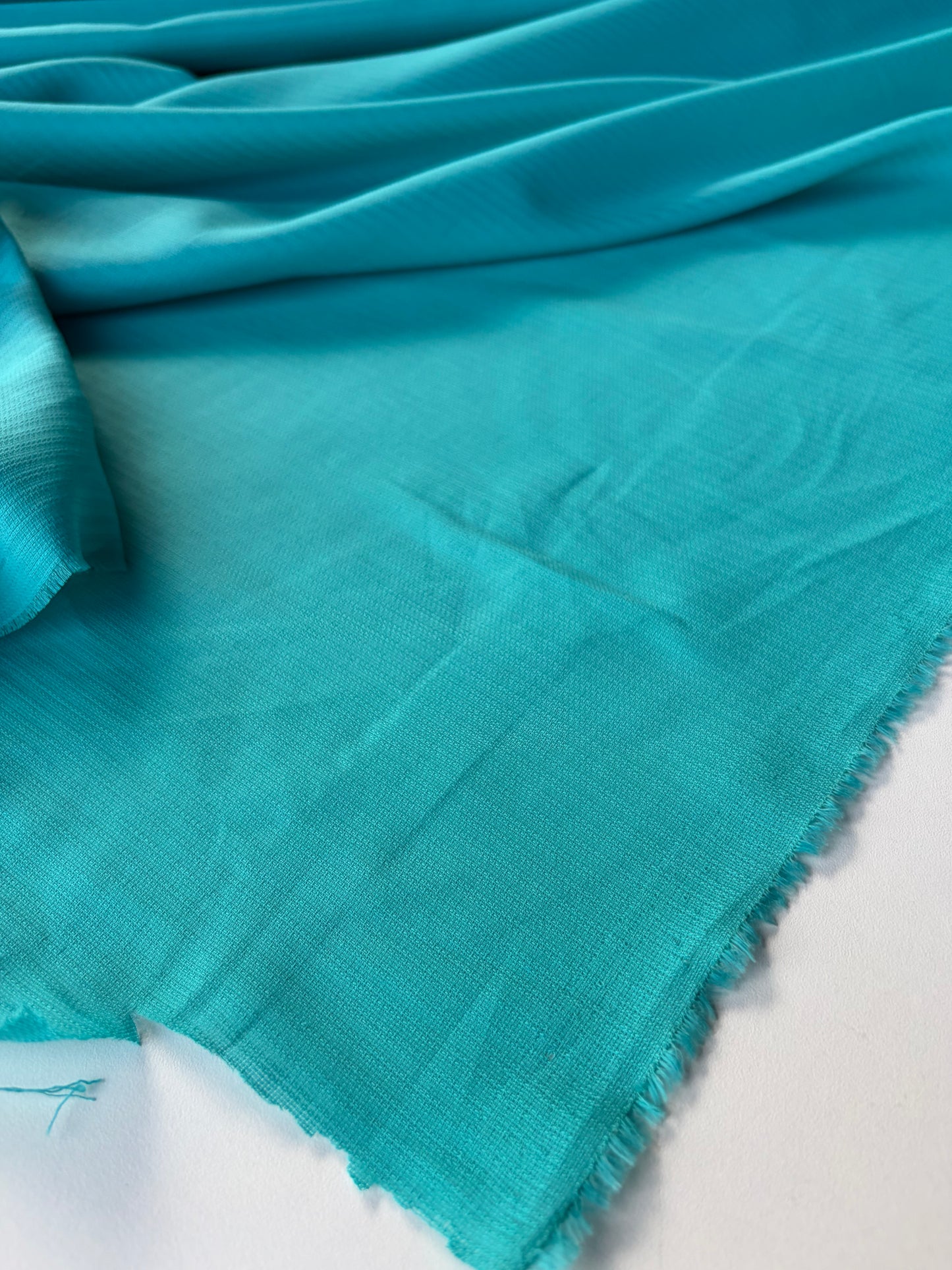 JEAN 026 viscose/silk stripes turquoise