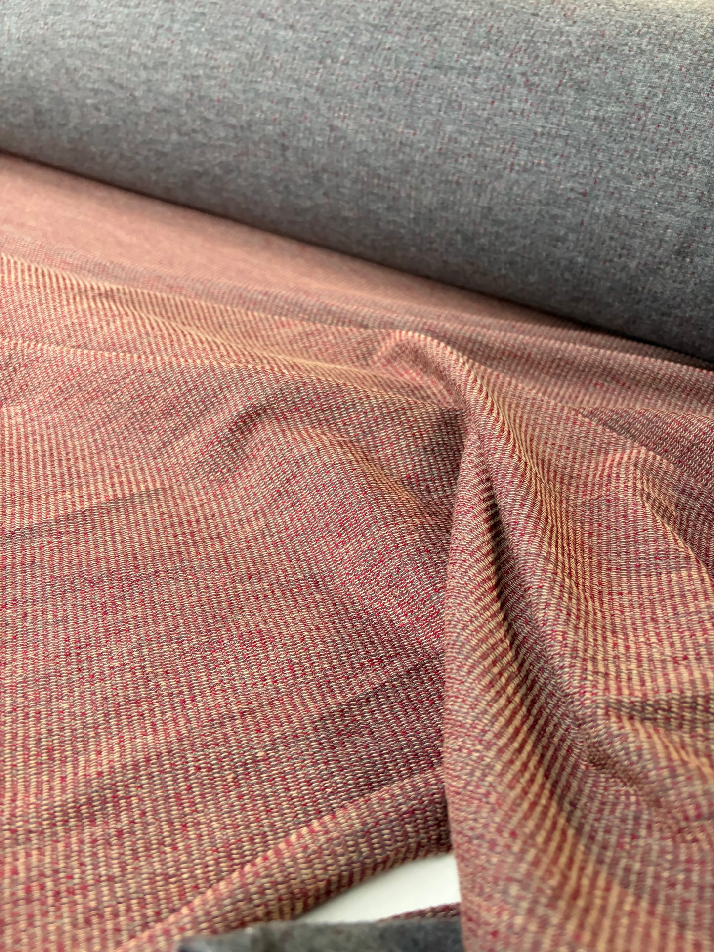 HOLLY 003 rust jersey rib double face