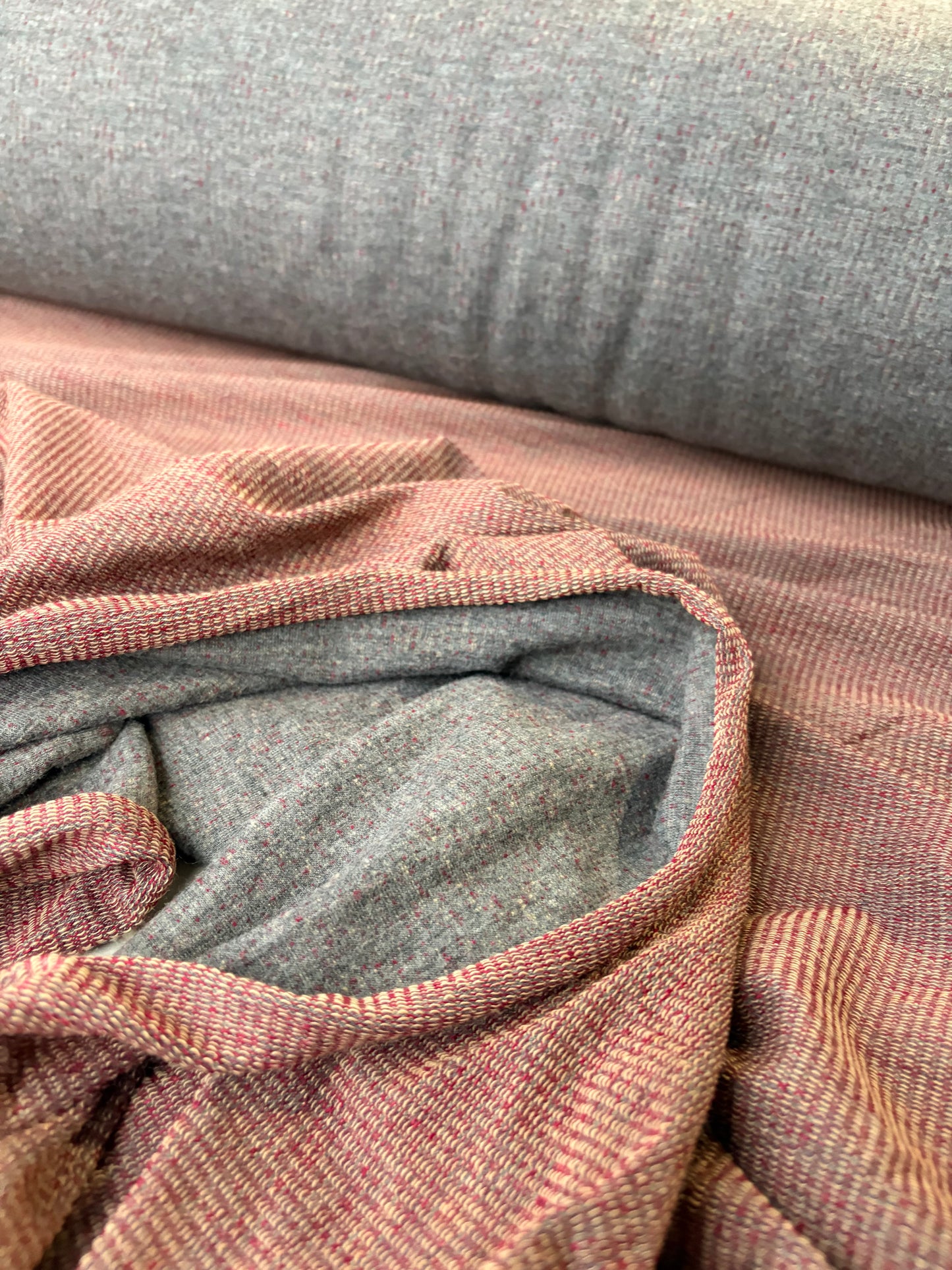 HOLLY 003 rust jersey rib double face