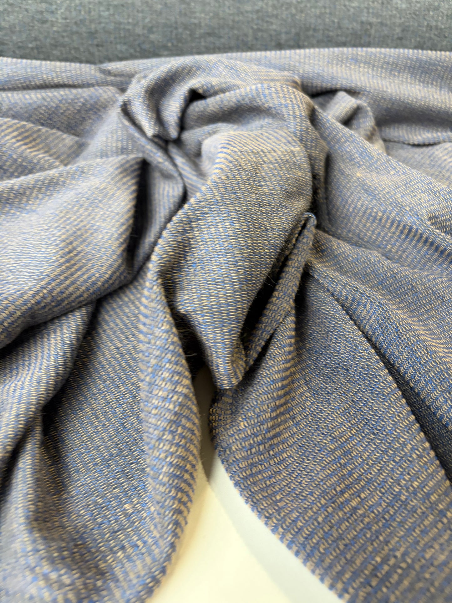 HOLLY 004 indigo jersey rib double face