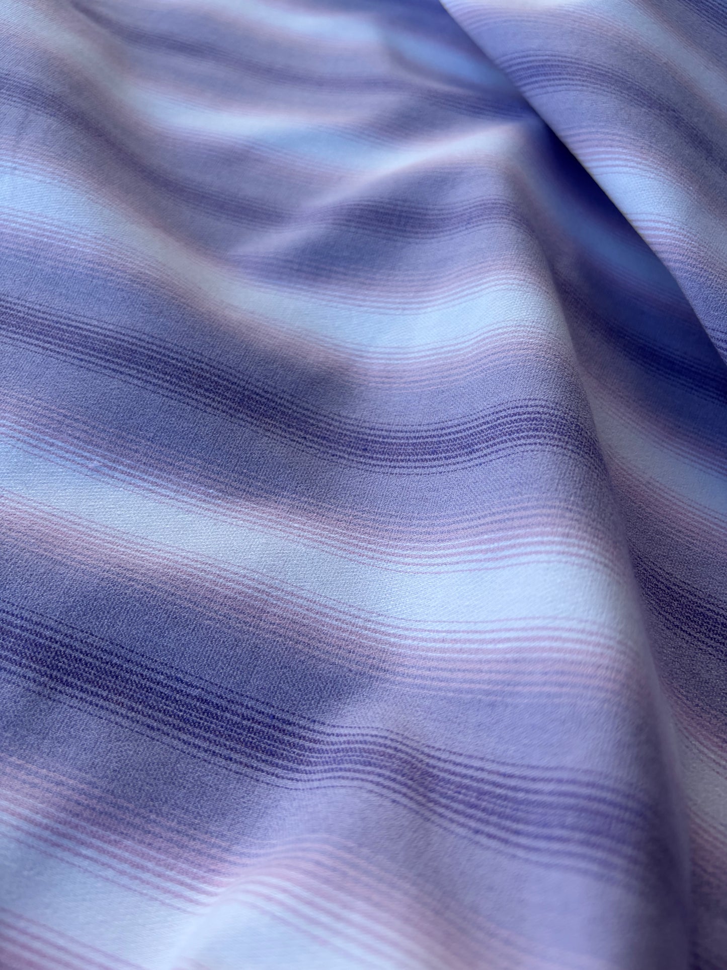 JEAN 028 cotton bengaline stripes lilac
