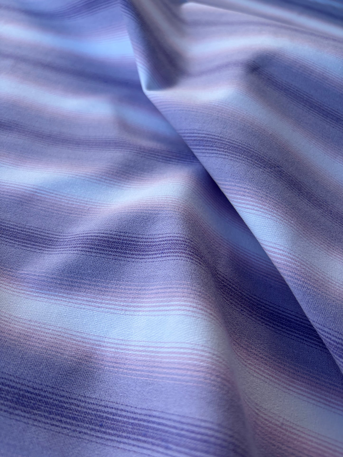 JEAN 028 cotton bengaline stripes lilac
