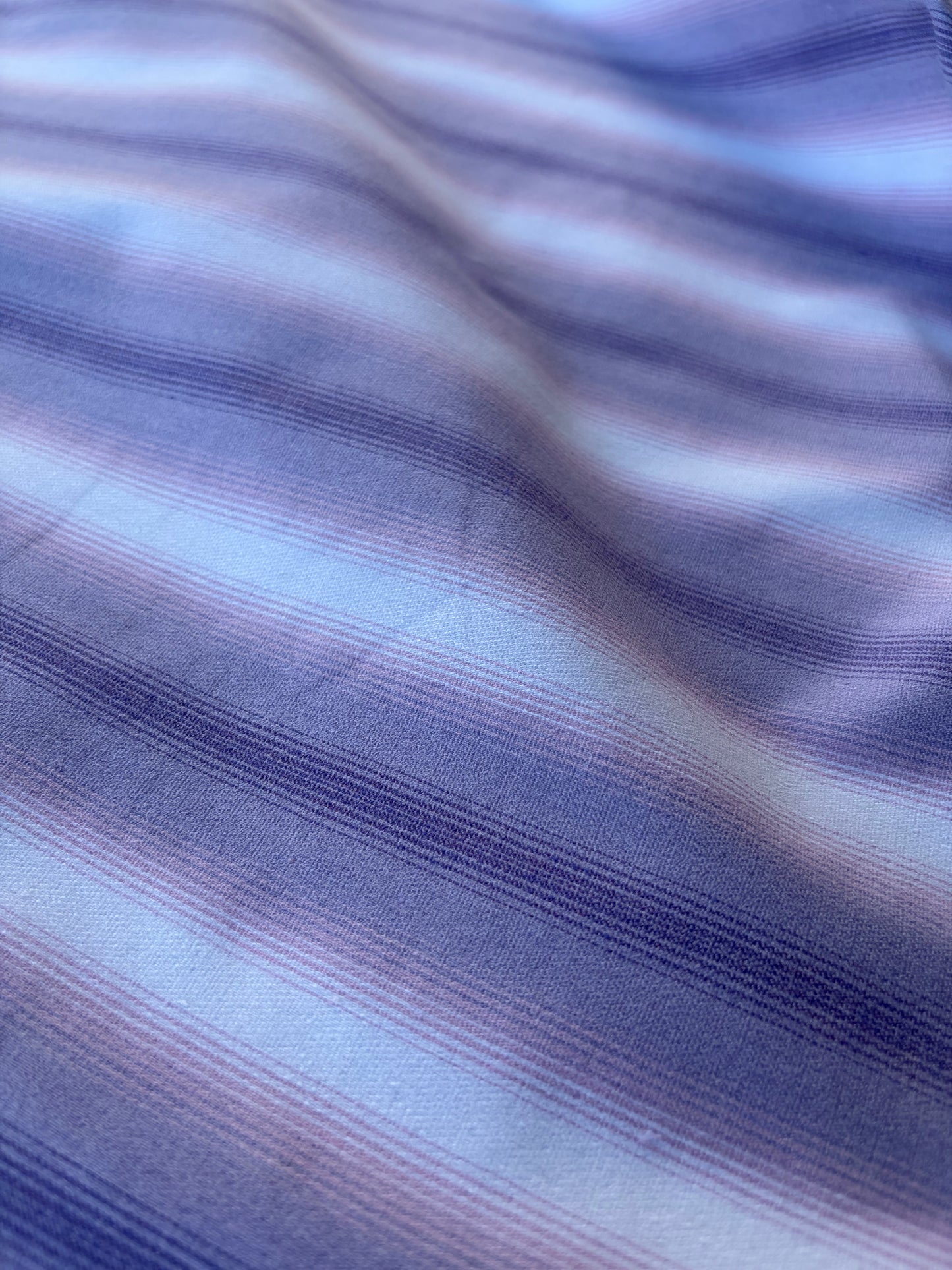 JEAN 028 cotton bengaline stripes lilac