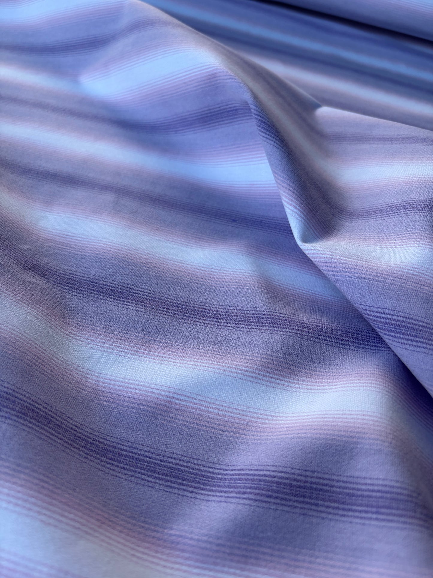 JEAN 028 cotton bengaline stripes lilac