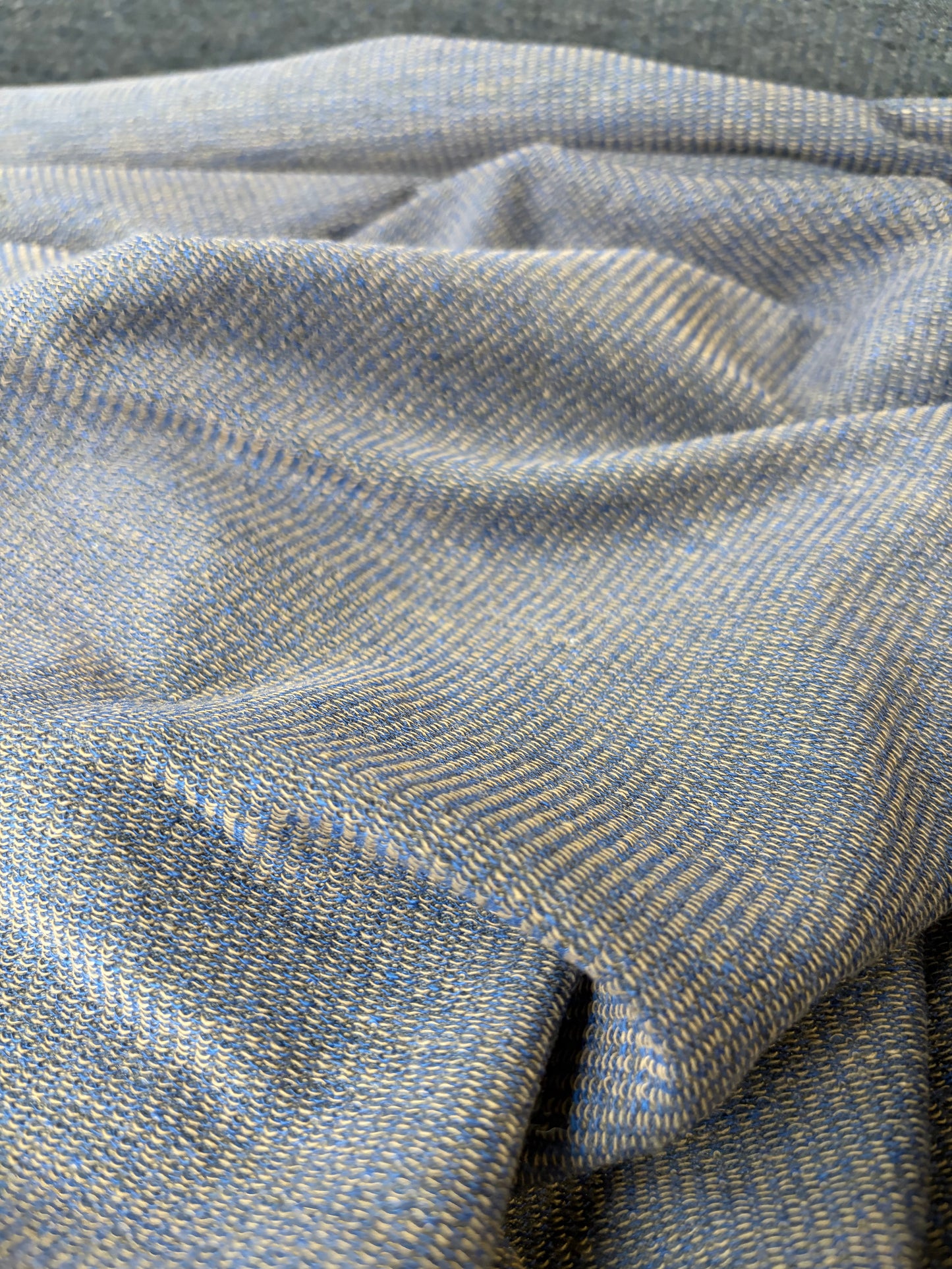 HOLLY 004 indigo jersey rib double face
