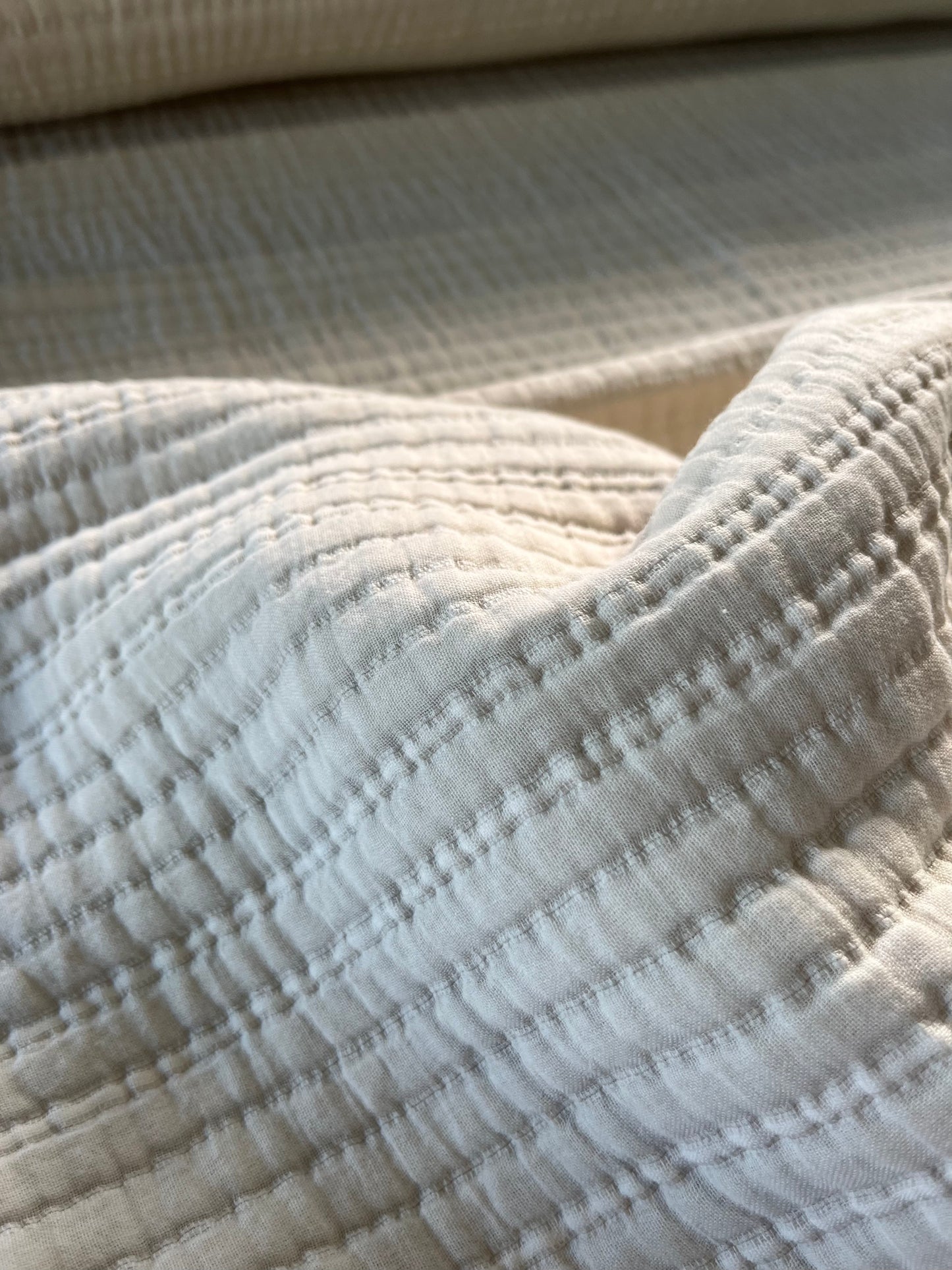 JULIA 022 heavy cotton jacquard ecru