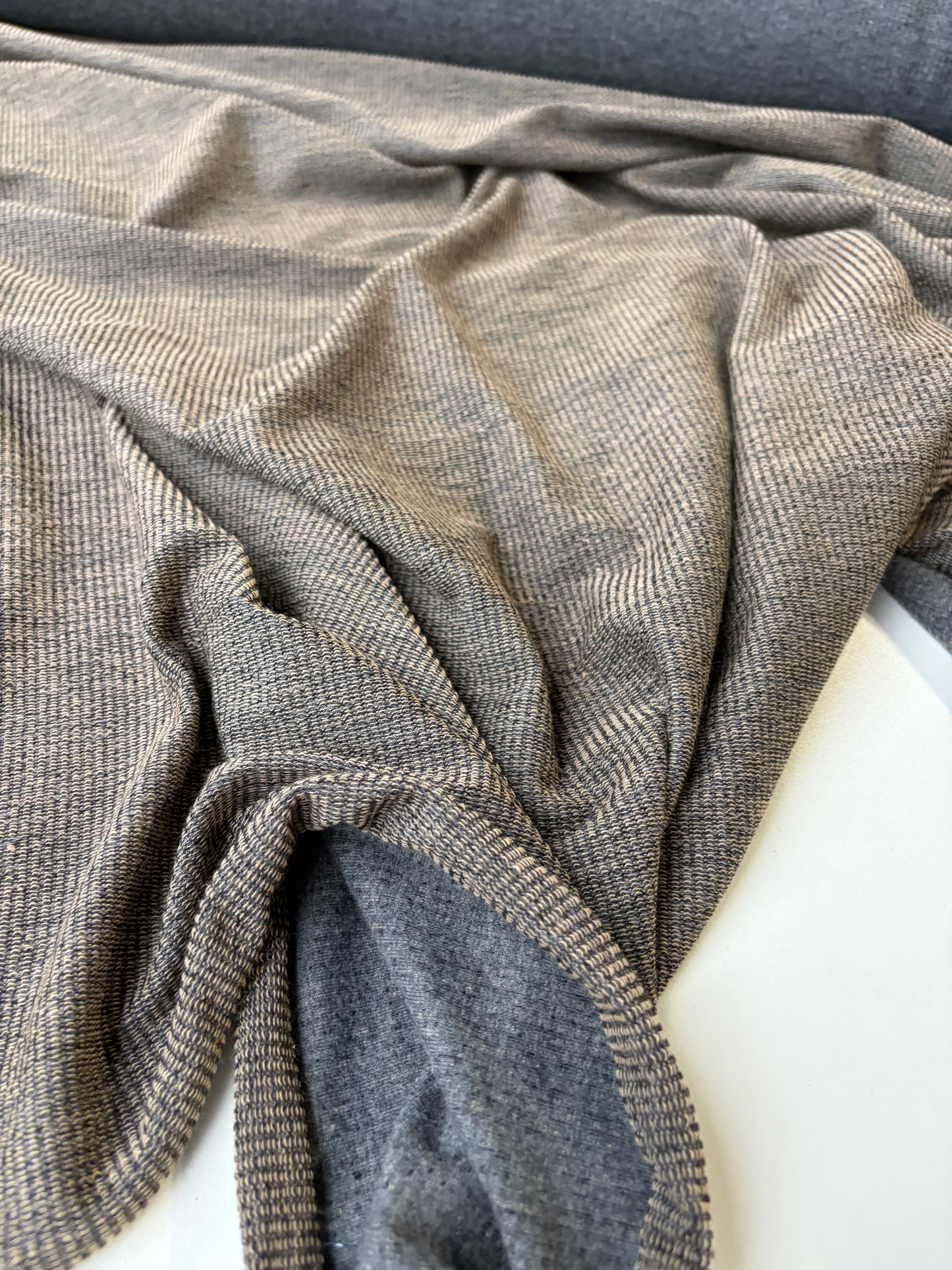 HOLLY 005 camel jersey rib double face