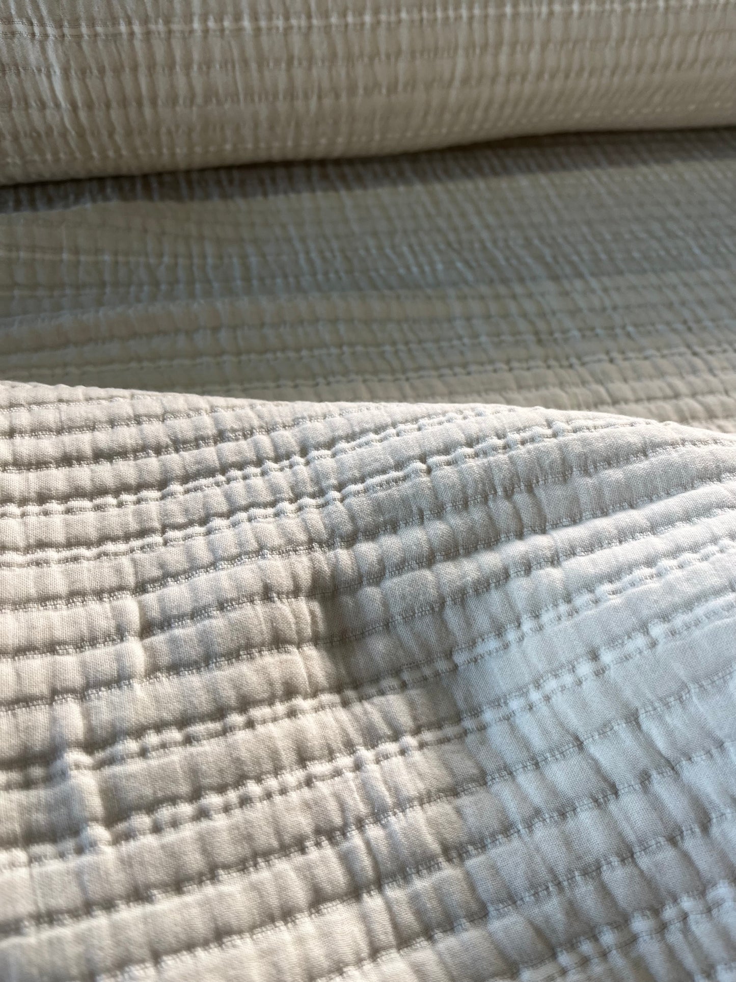 JULIA 022 heavy cotton jacquard ecru