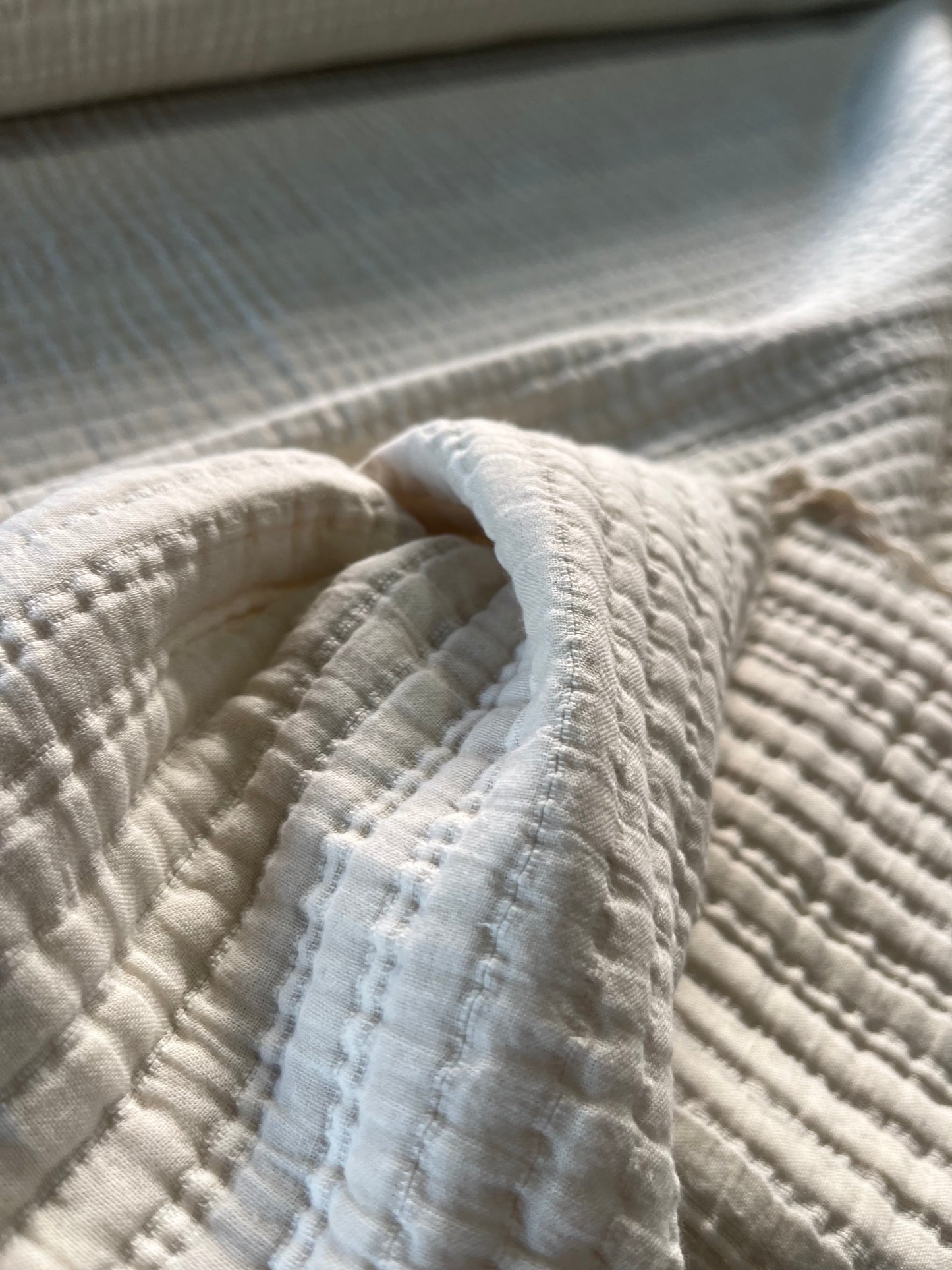JULIA 022 heavy cotton jacquard ecru