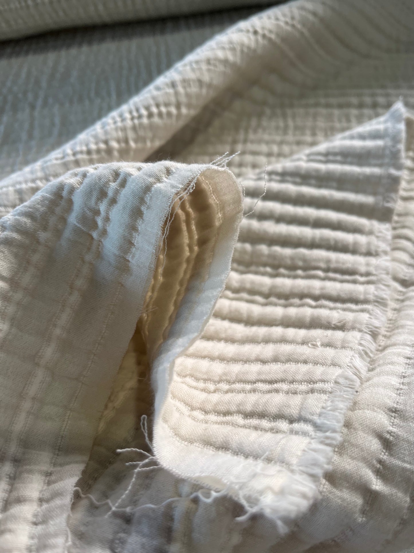 JULIA 022 heavy cotton jacquard ecru