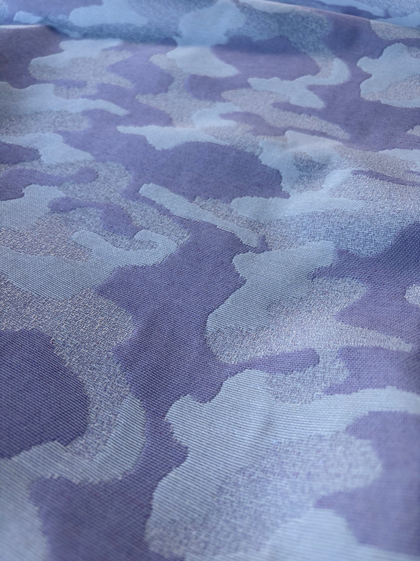 JEAN 030 cotton jacquard camouflage lilac