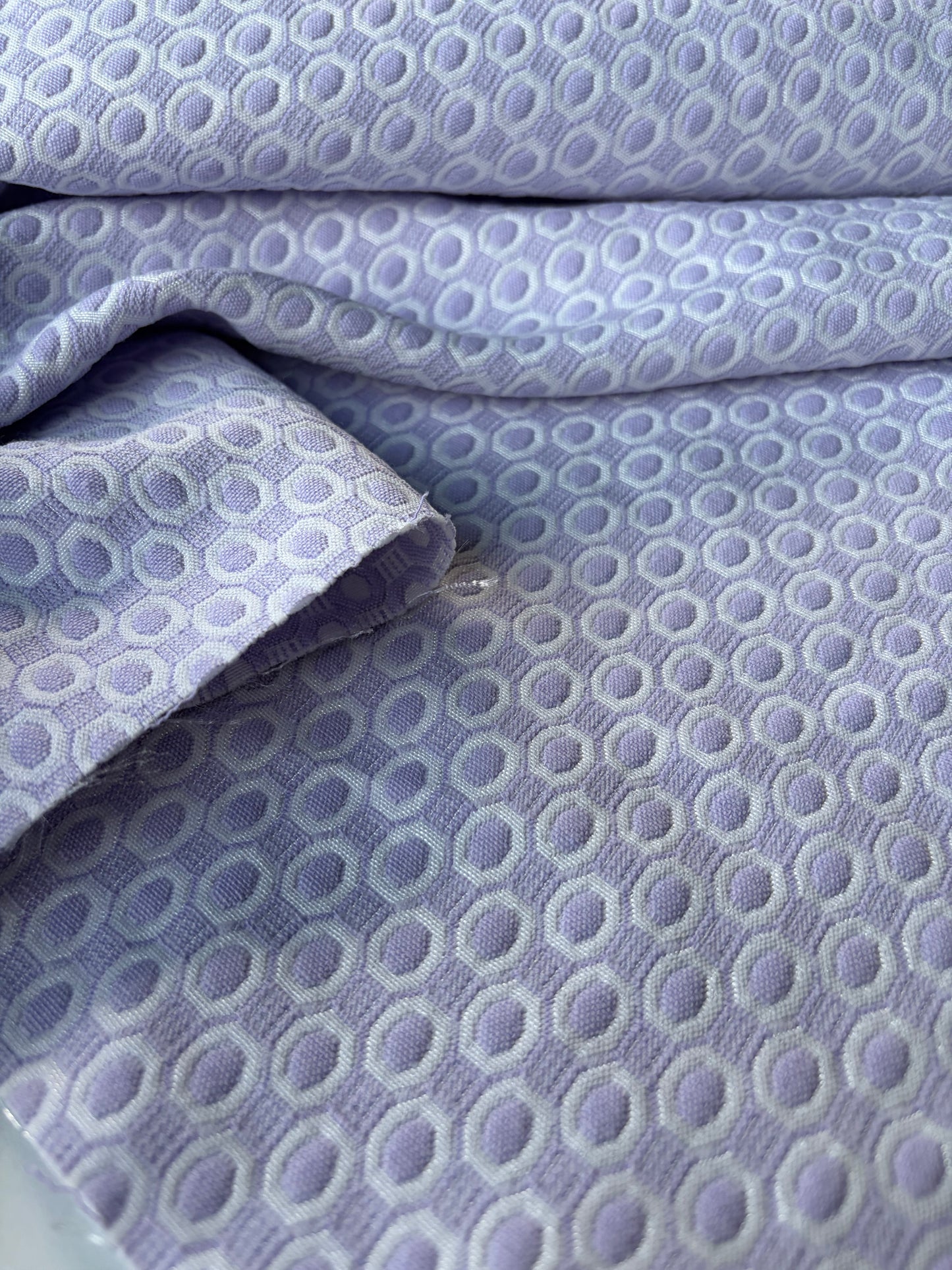 JEAN 031 cotton jacquard stretch lilac