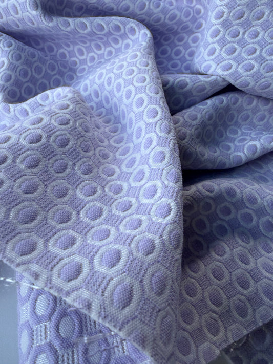 JEAN 031 cotton jacquard stretch lilac