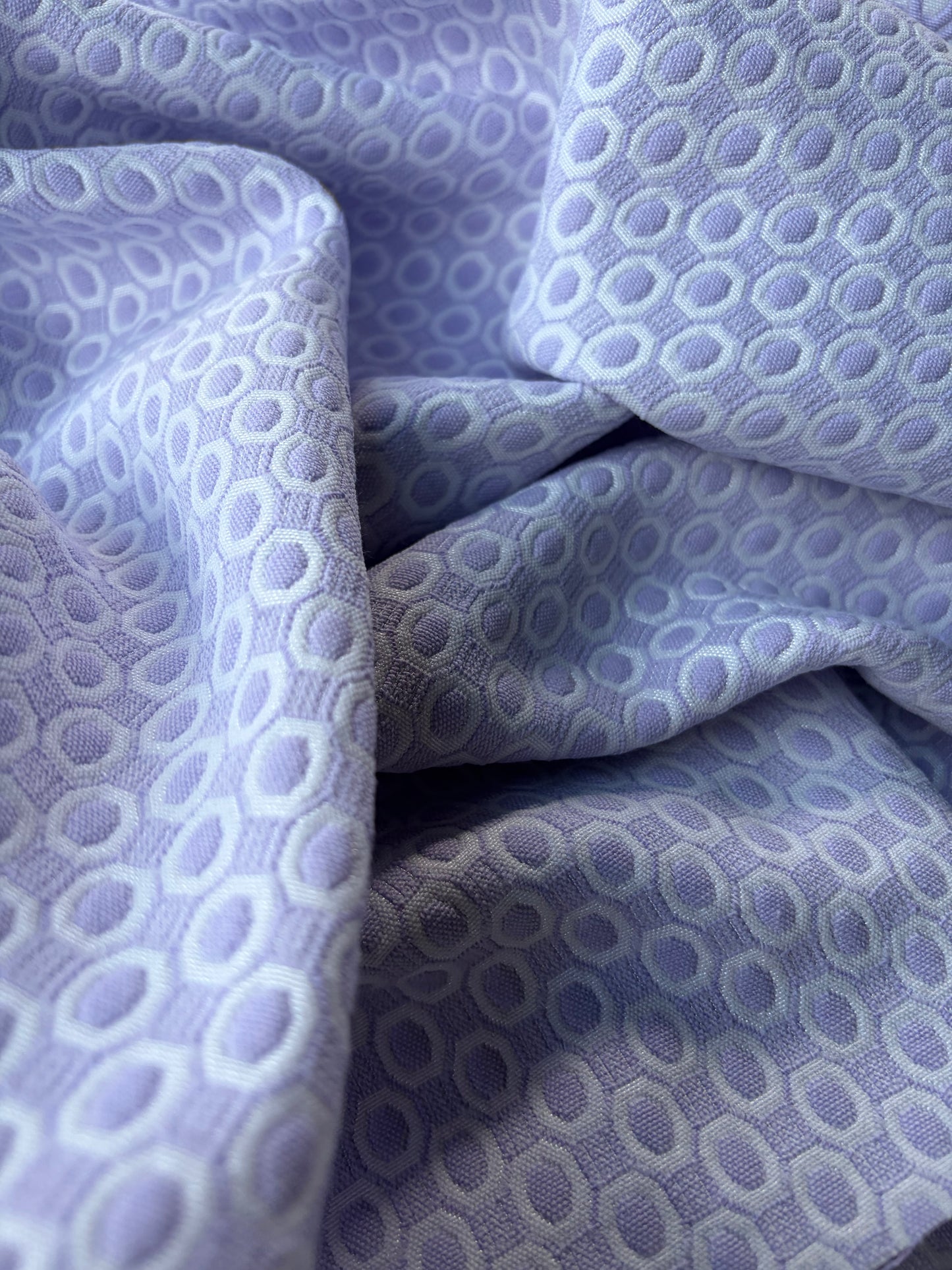 JEAN 031 cotton jacquard stretch lilac