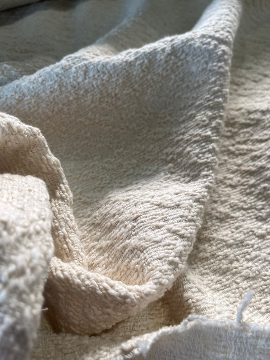 JULIA 024 cotton tweed jacquard ecru