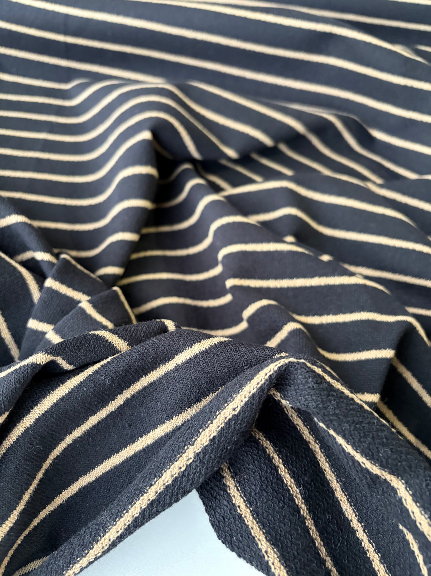 HOLLY 008 striped french terry