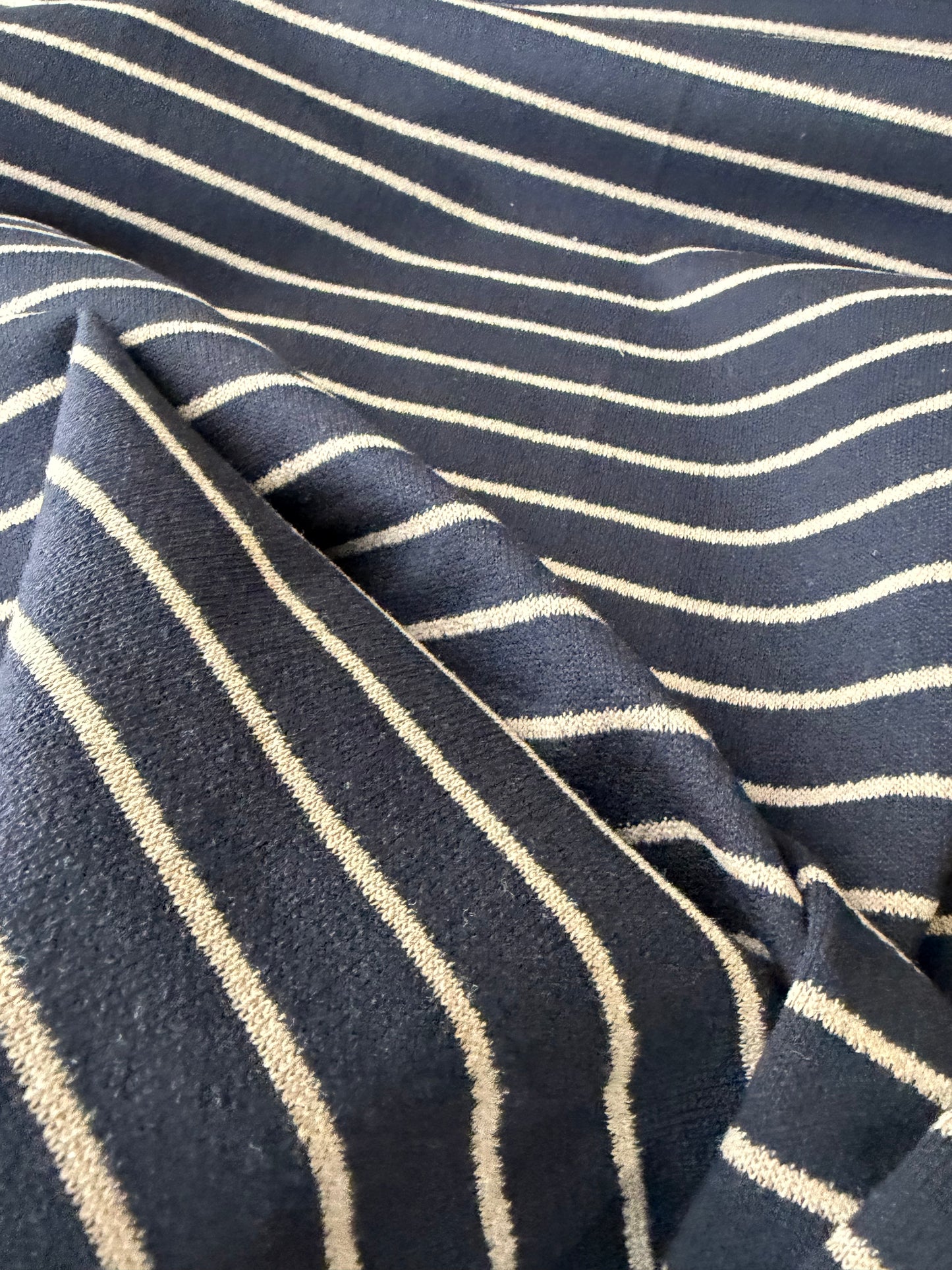 HOLLY 008 striped french terry