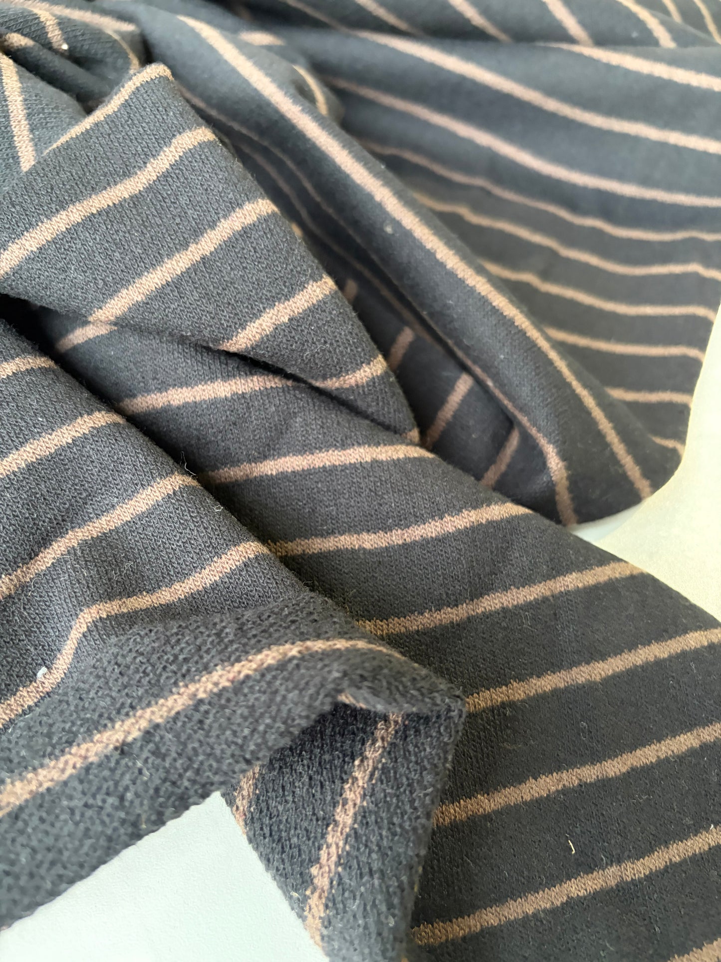 HOLLY 009 striped french terry