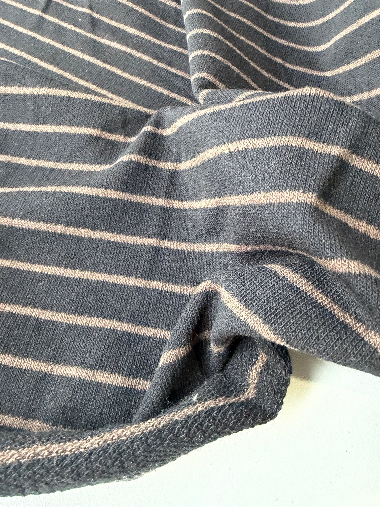 HOLLY 009 striped french terry