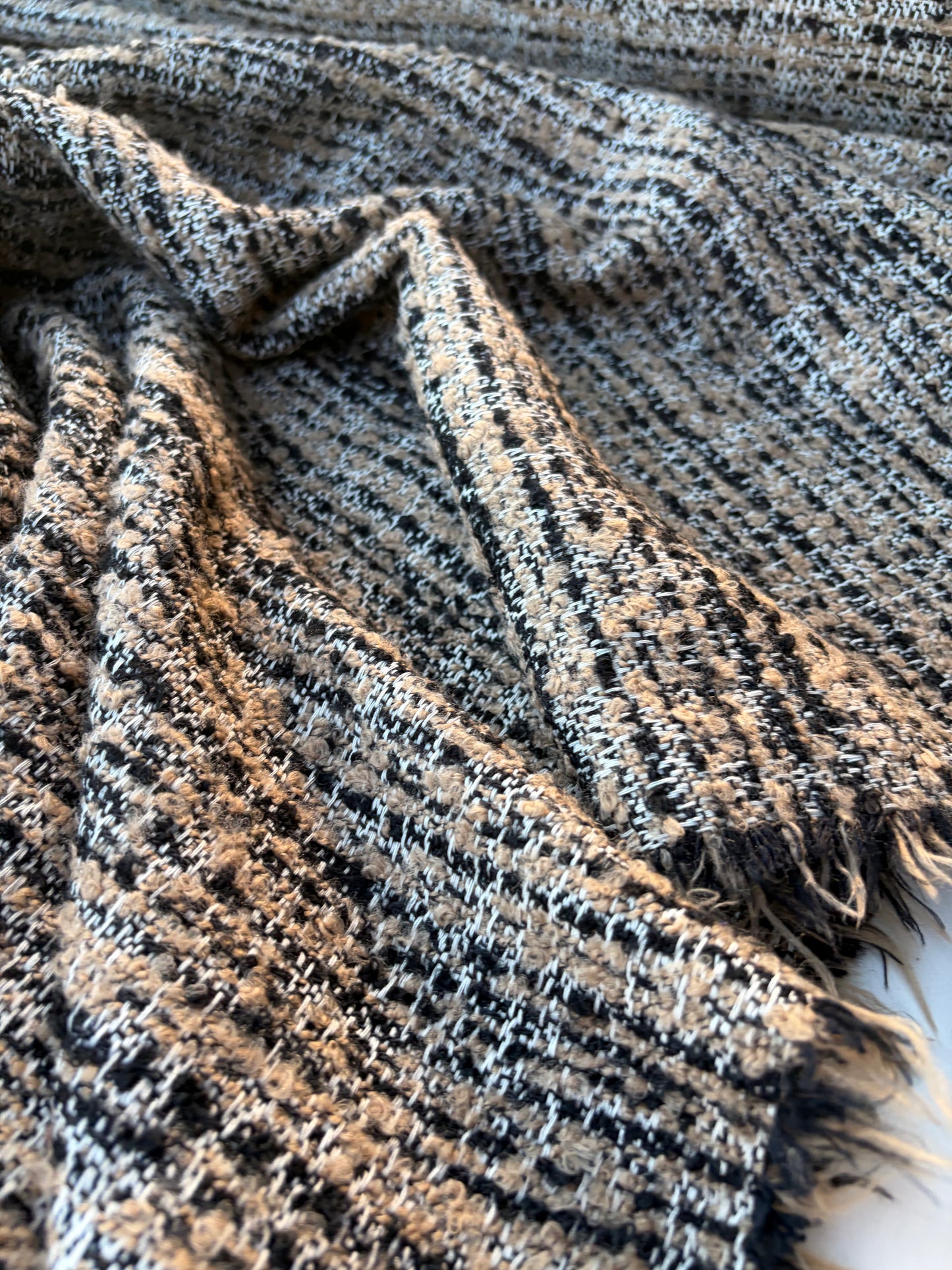 NOA 006 wool tweed sand