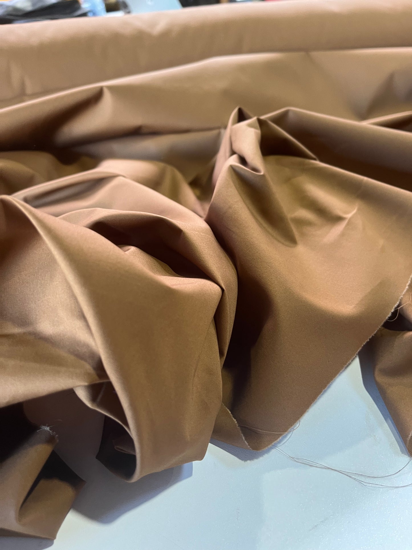 JULIA 031 poplin stretch cognac