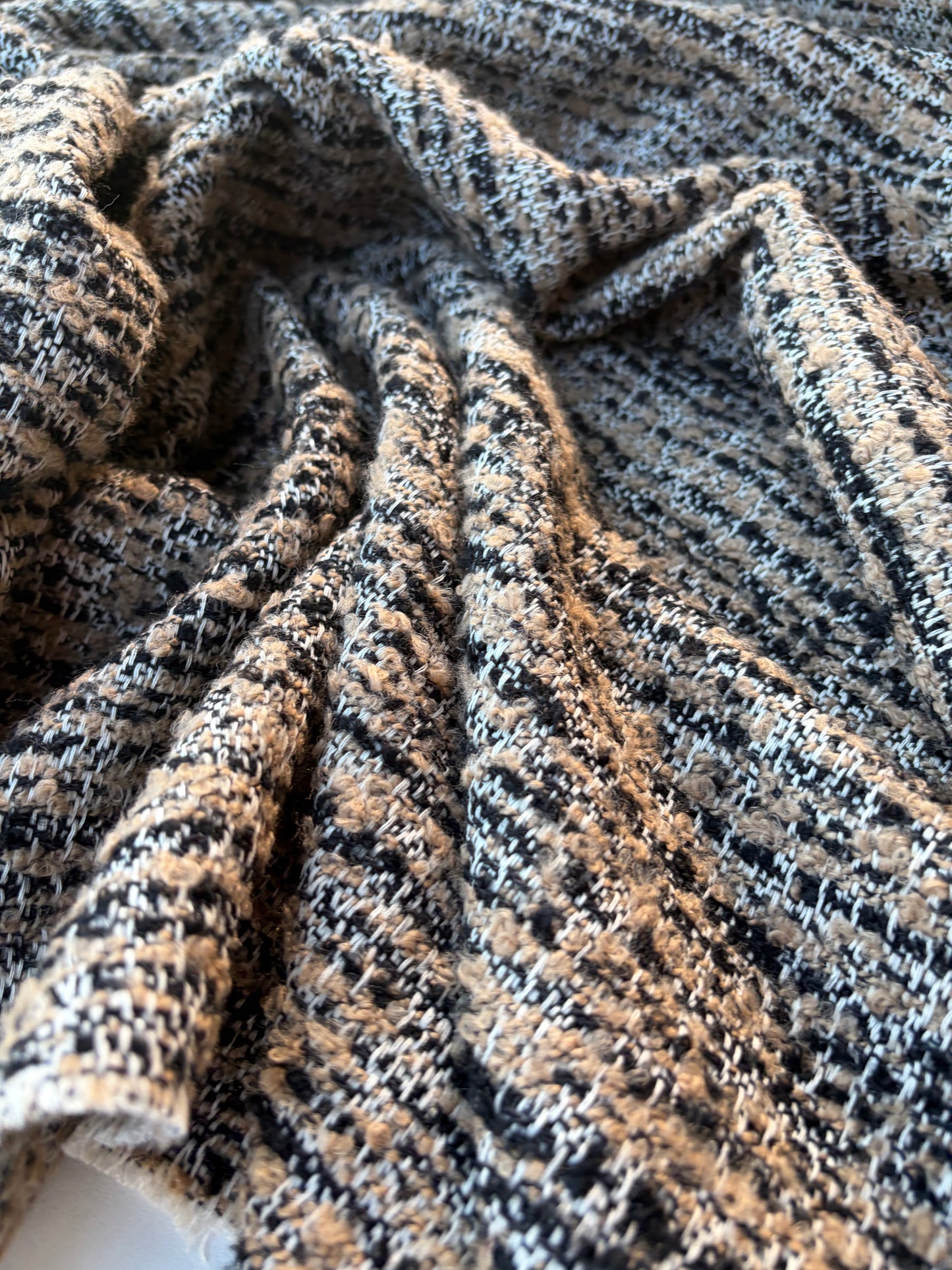 NOA 006 wool tweed sand