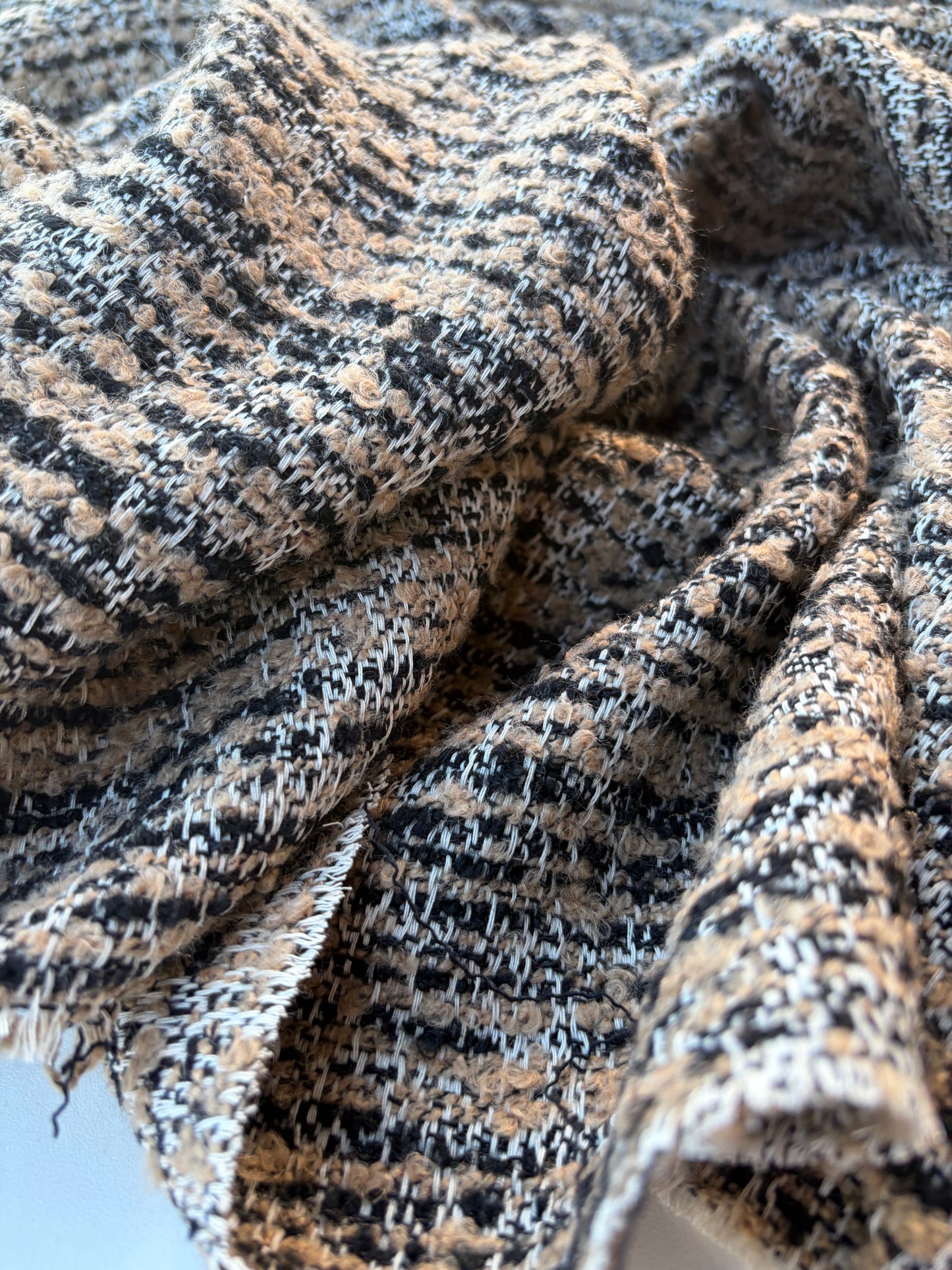 NOA 006 wool tweed sand