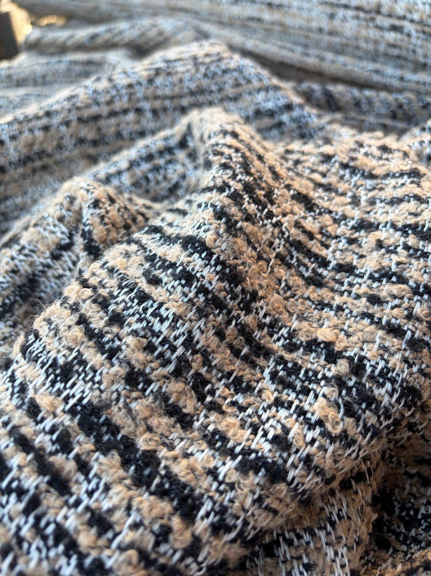 NOA 006 wool tweed sand