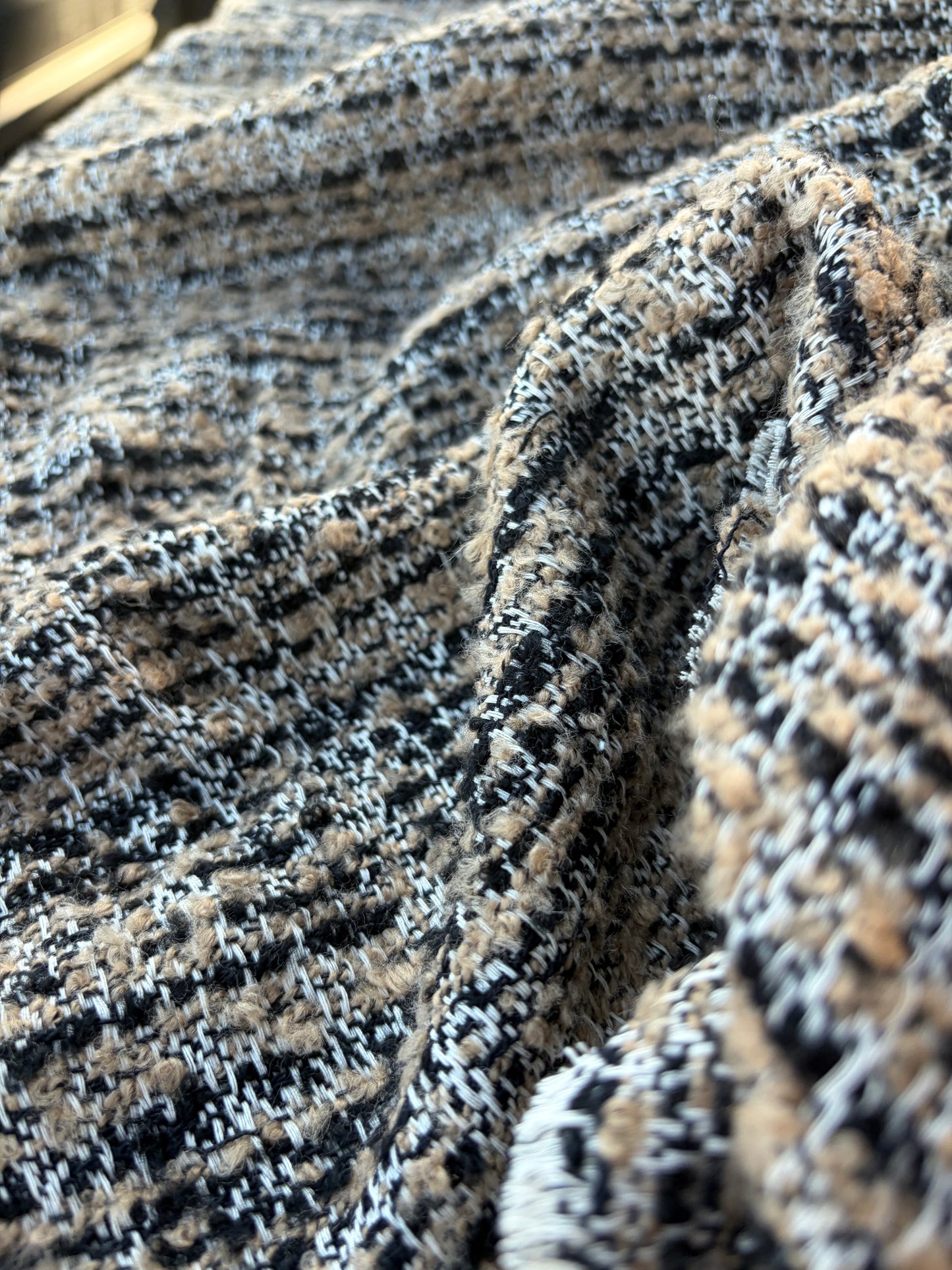 NOA 006 wool tweed sand