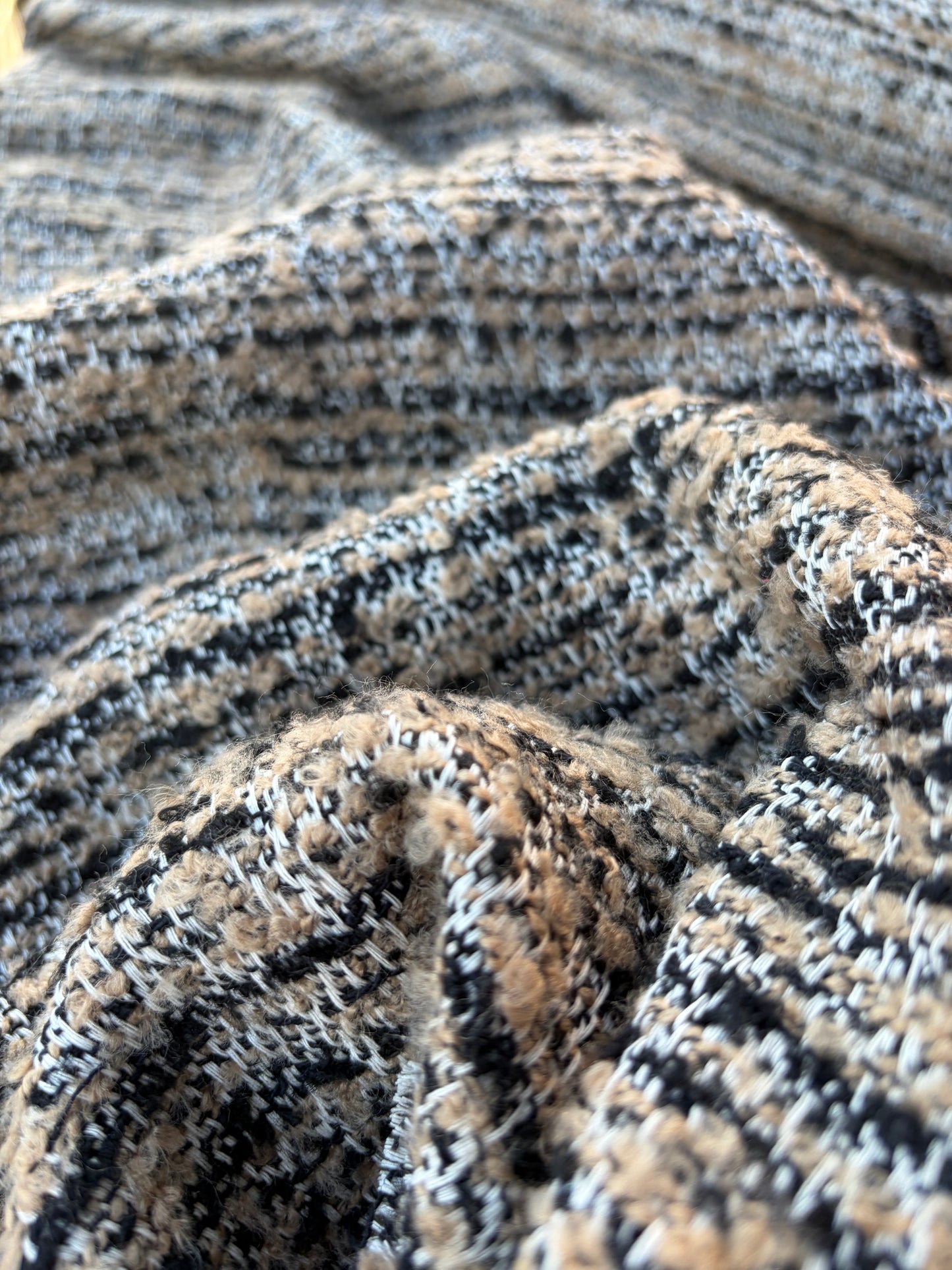 NOA 006 wool tweed sand